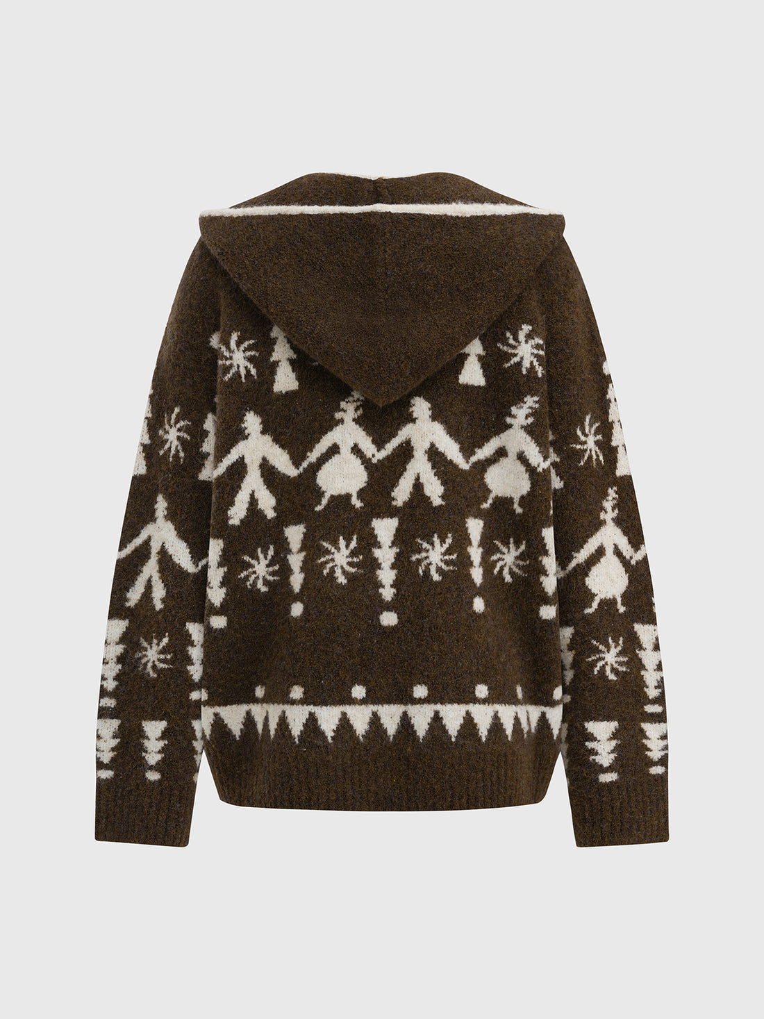 Snow Parade Sweater – Mocha Ivory