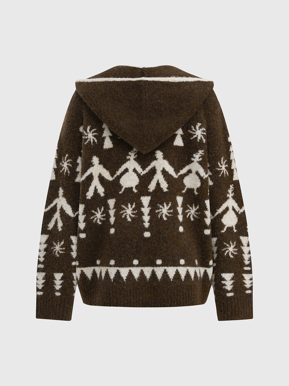 Snow Parade Sweater – Mocha Ivory