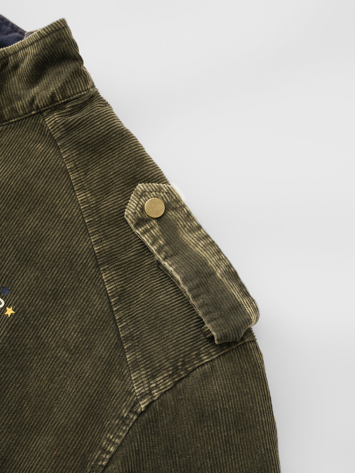 Arrow Stand Jacket – Olive Cord