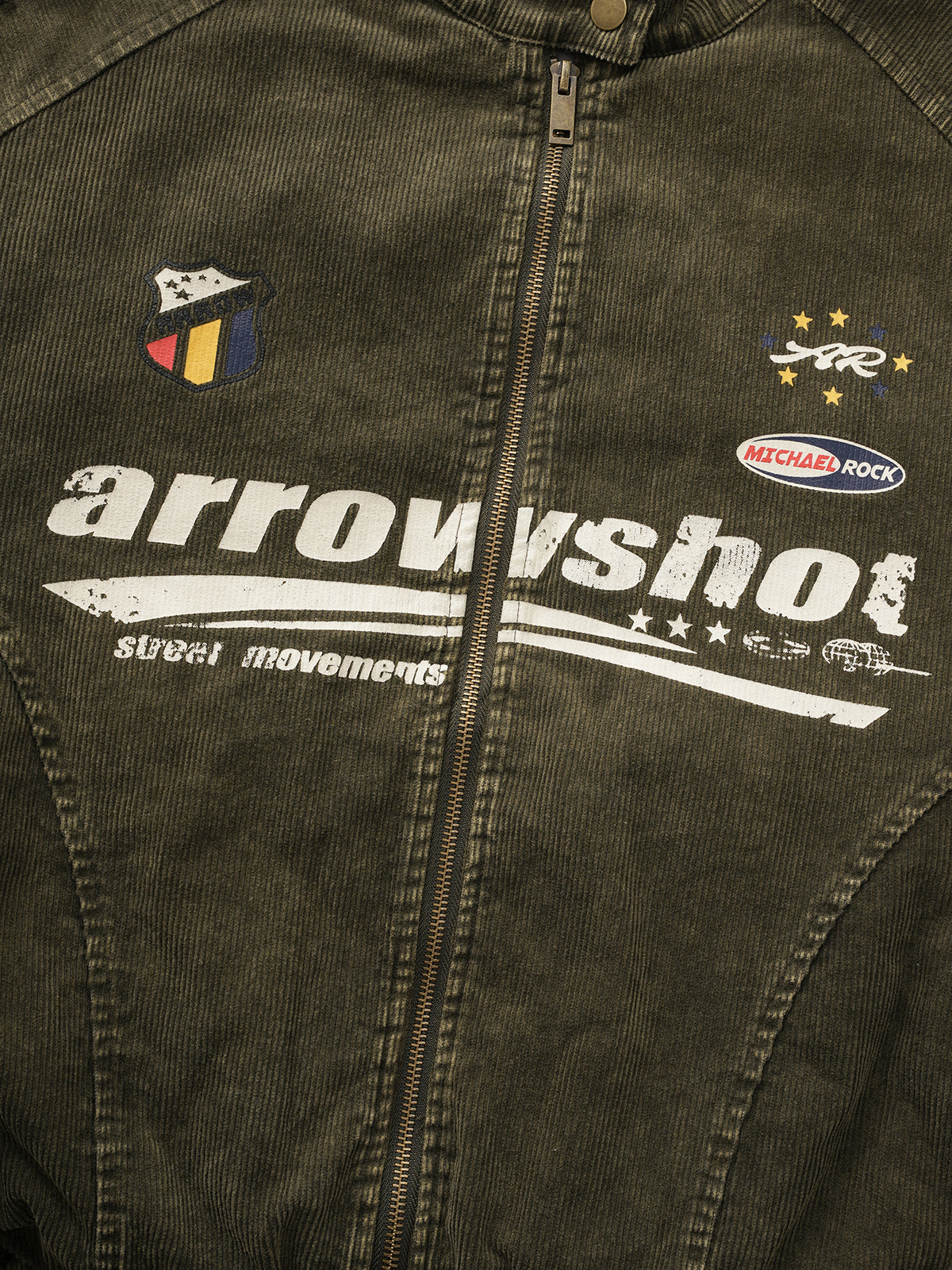 Arrow Stand Jacket – Olive Cord