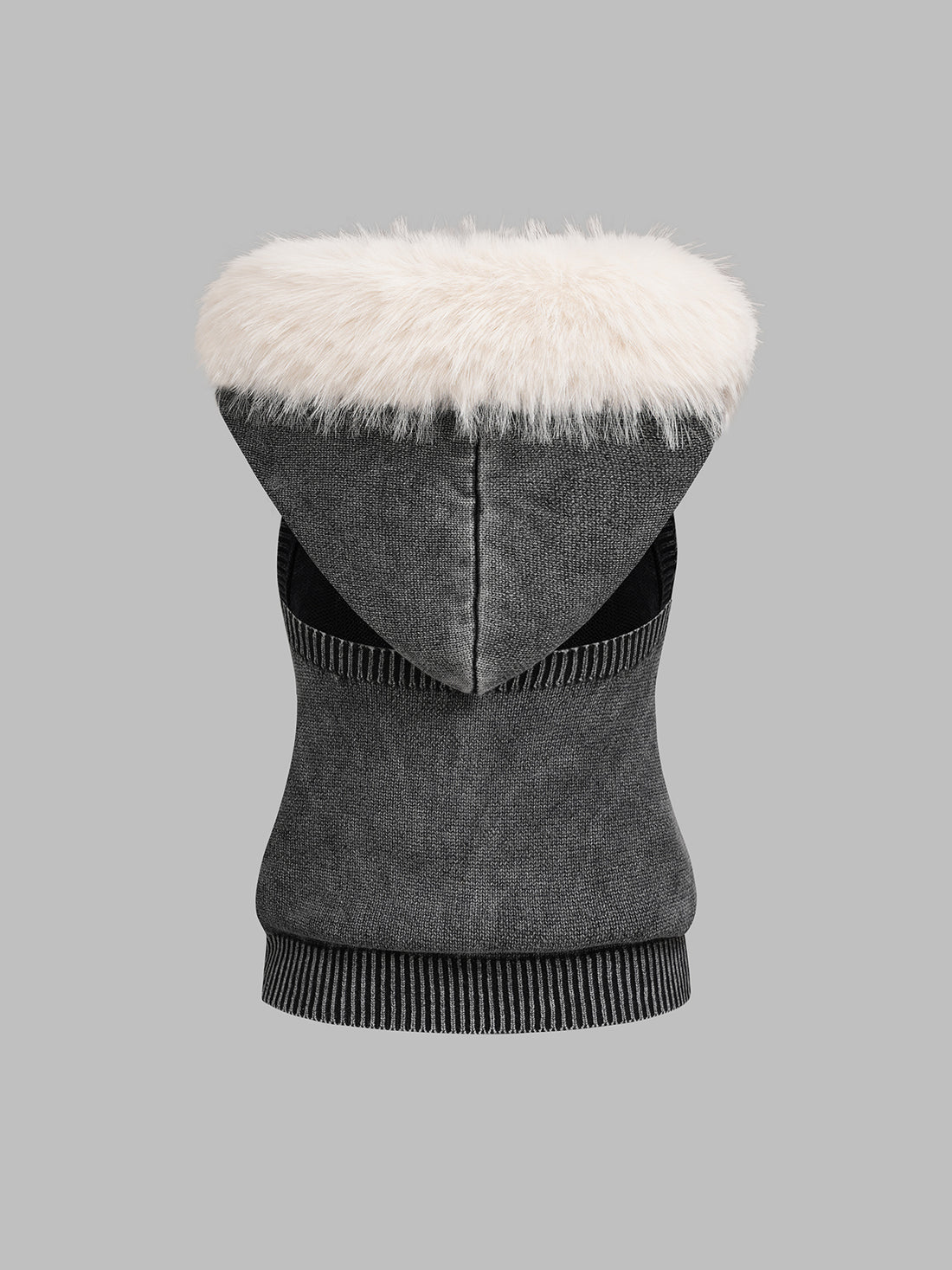 Frostline Vest – Slate Ivory