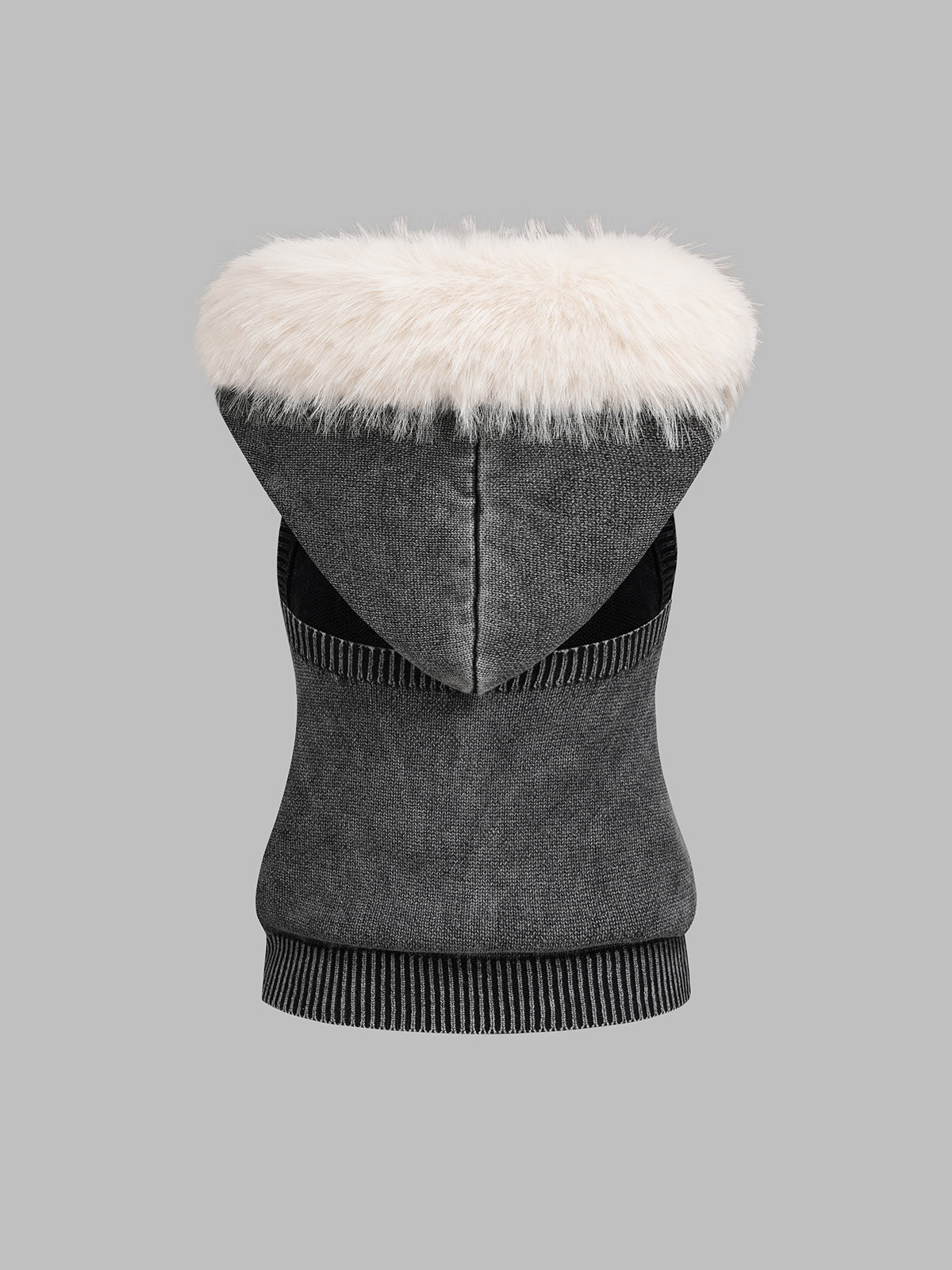 Frostline Vest – Slate Ivory