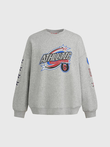 Campus Constellation Sweatshirt – Grey Frost