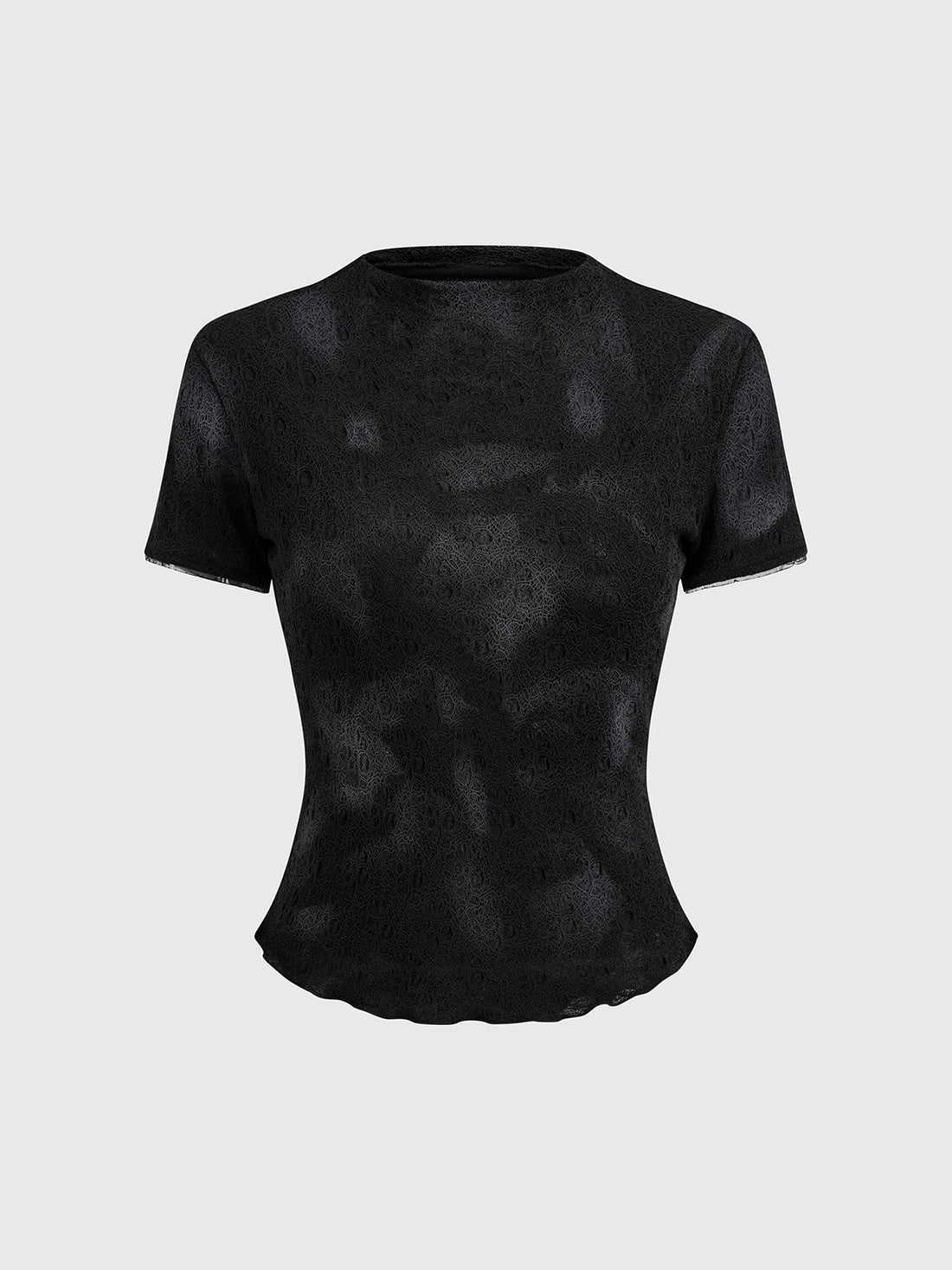 Shadow Frame Tee – Washed Black