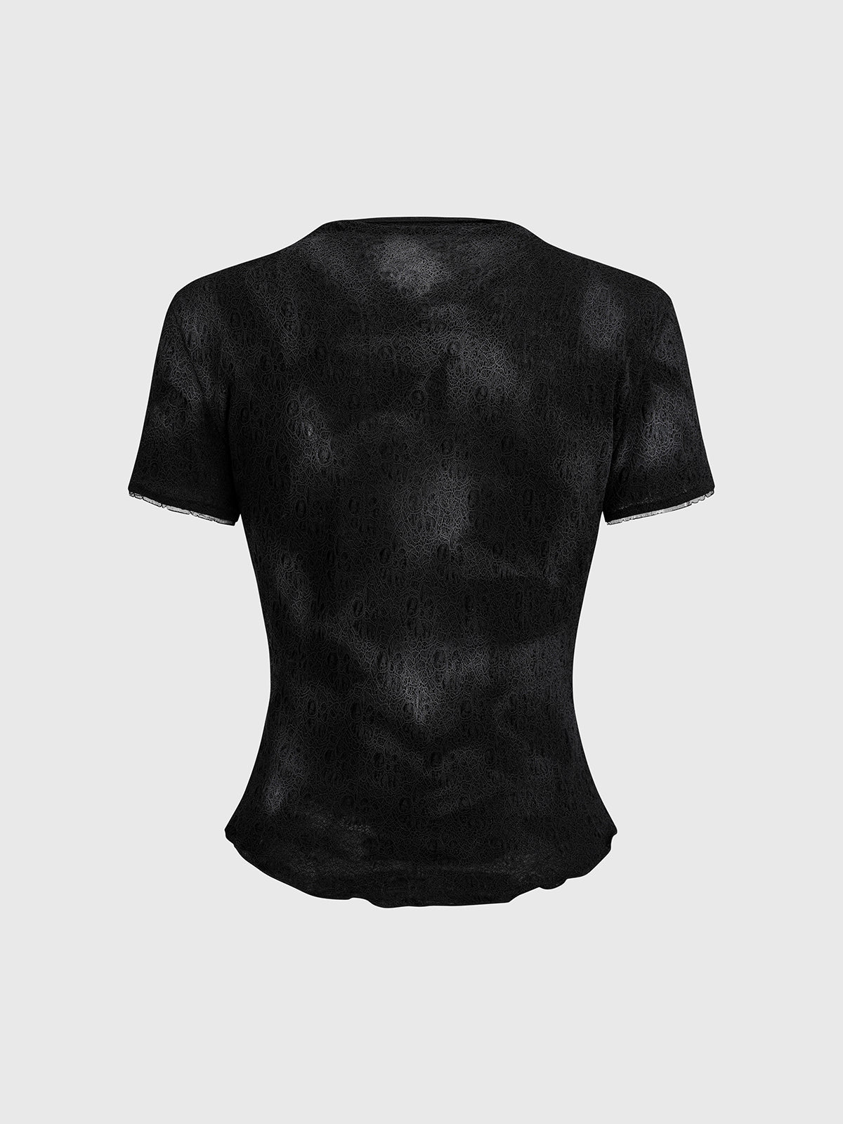 Shadow Frame Tee – Washed Black