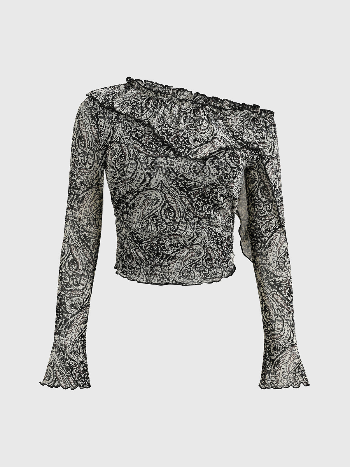 Tilt Theory Sleeve Tee – Ink Bloom