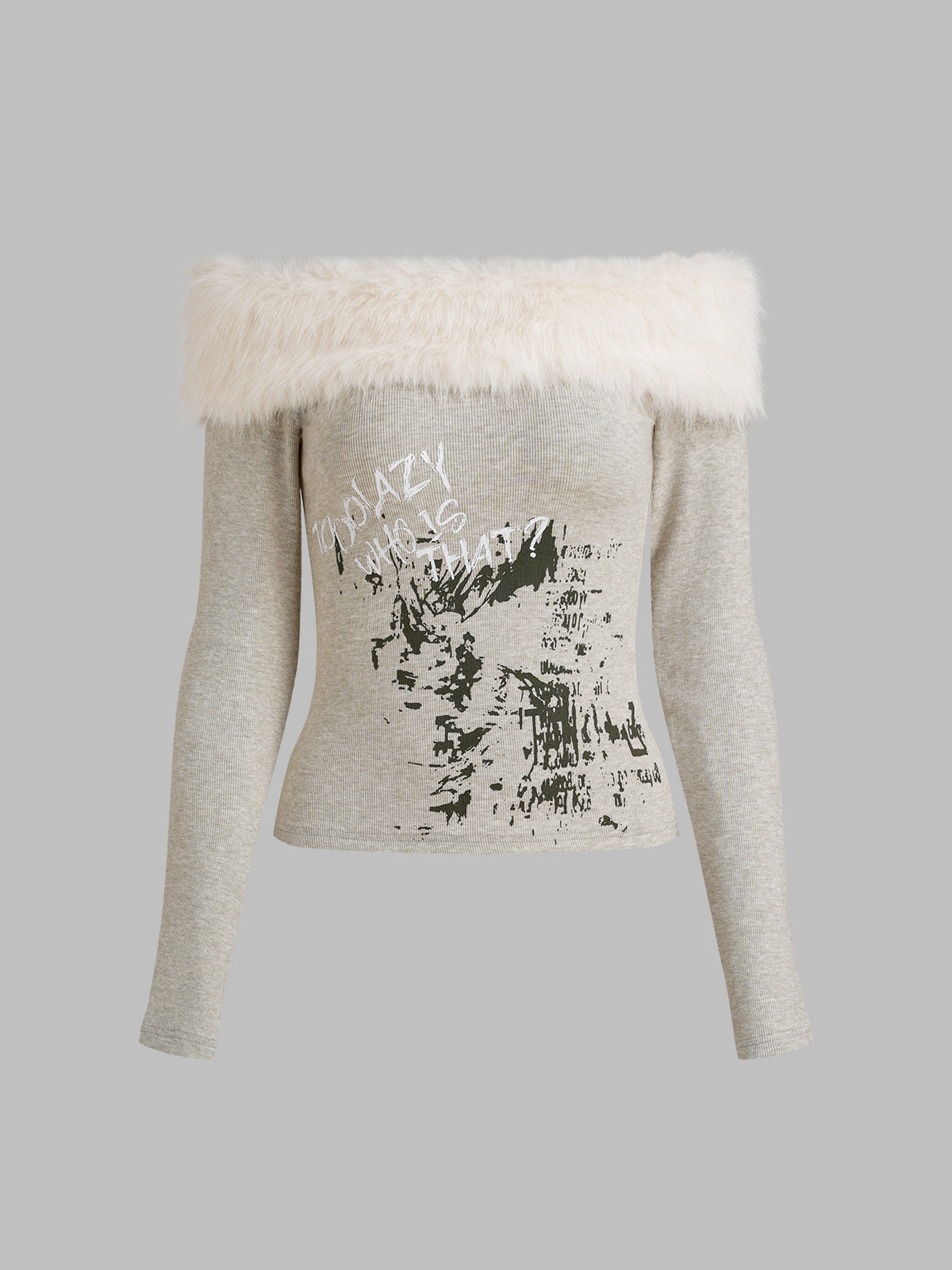 Frost Muse Knit Top – Oat Beige