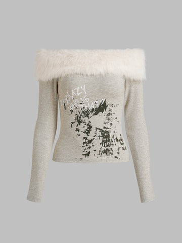 Frost Muse Knit Top – Oat Beige