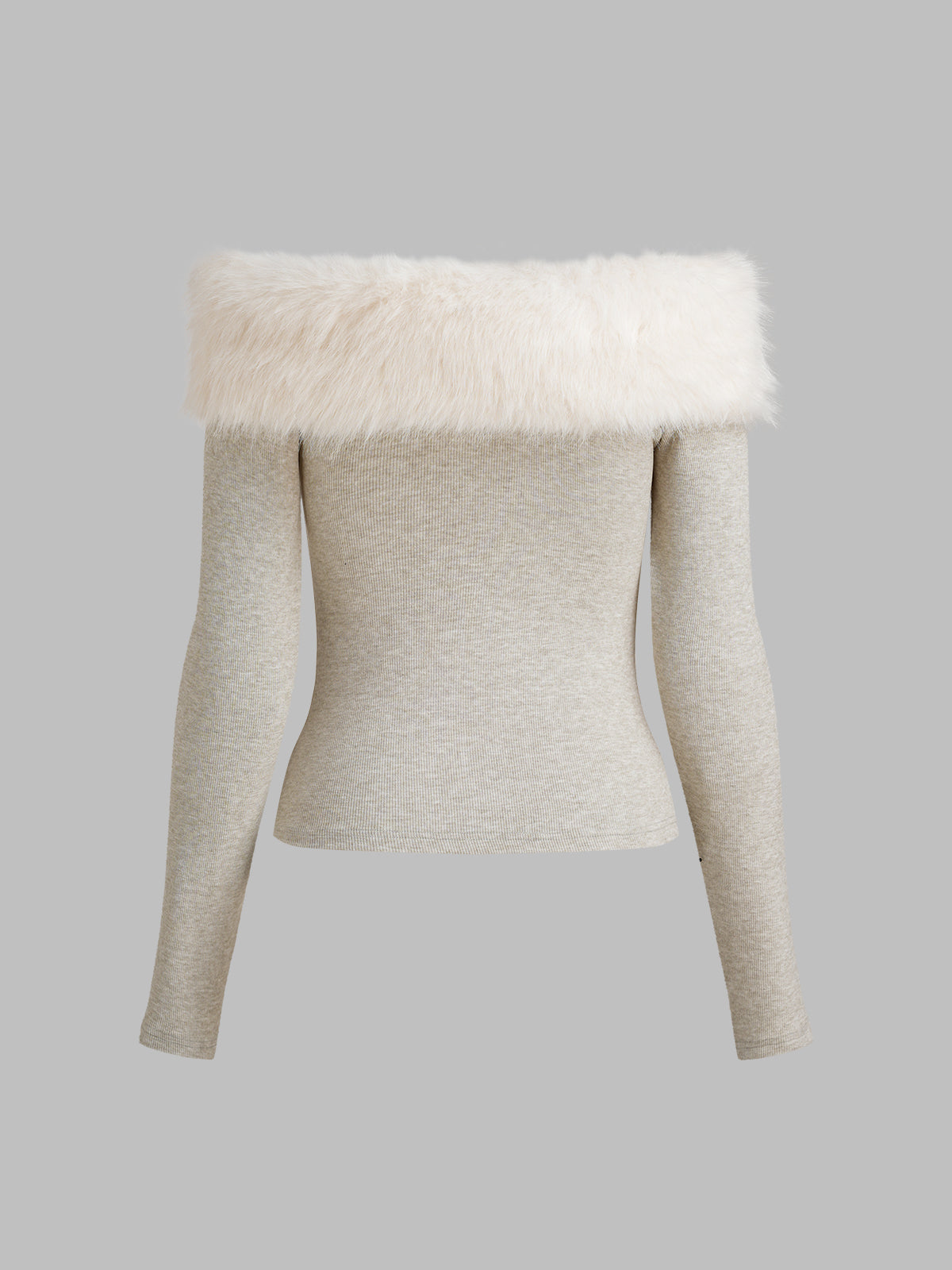 Frost Muse Knit Top – Oat Beige
