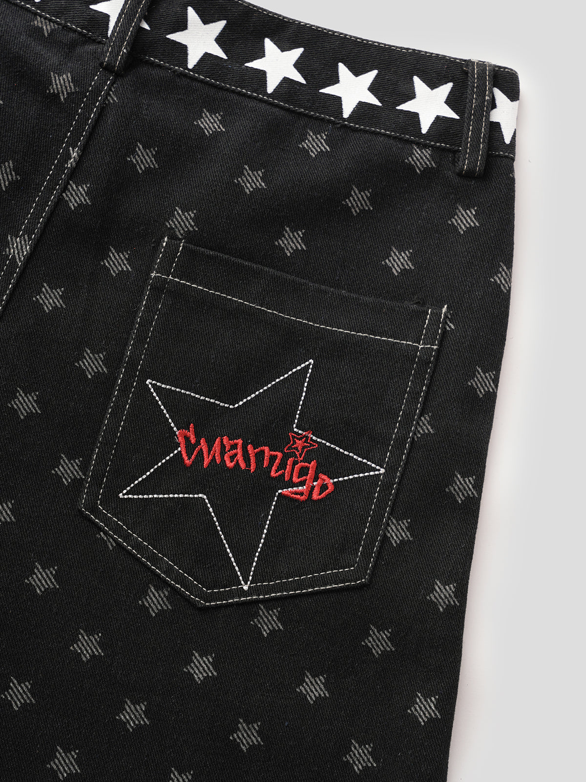 Midnight Mascot Pants - Black Star