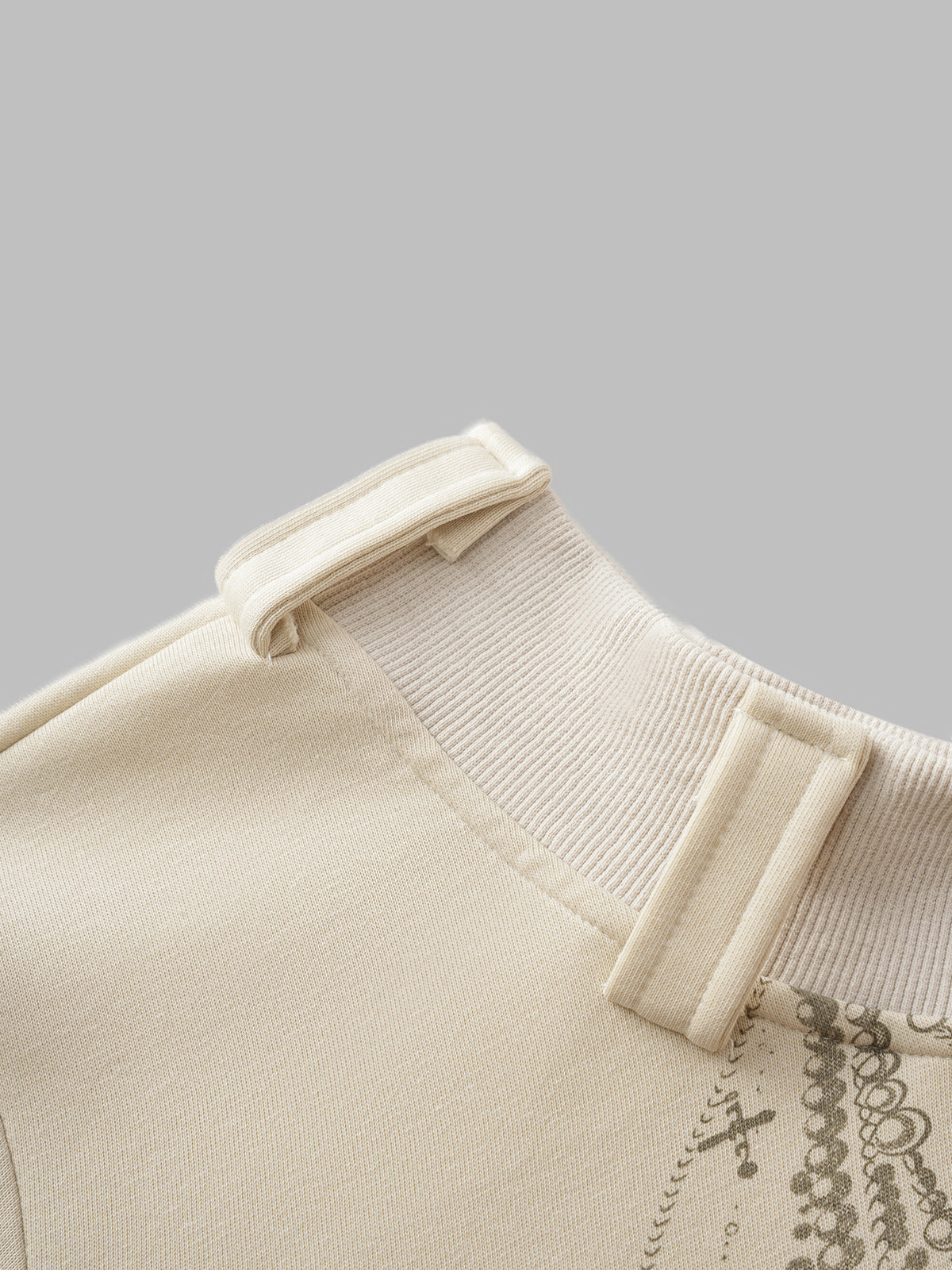 Mild Cross Sweatshirt – Sand Beige