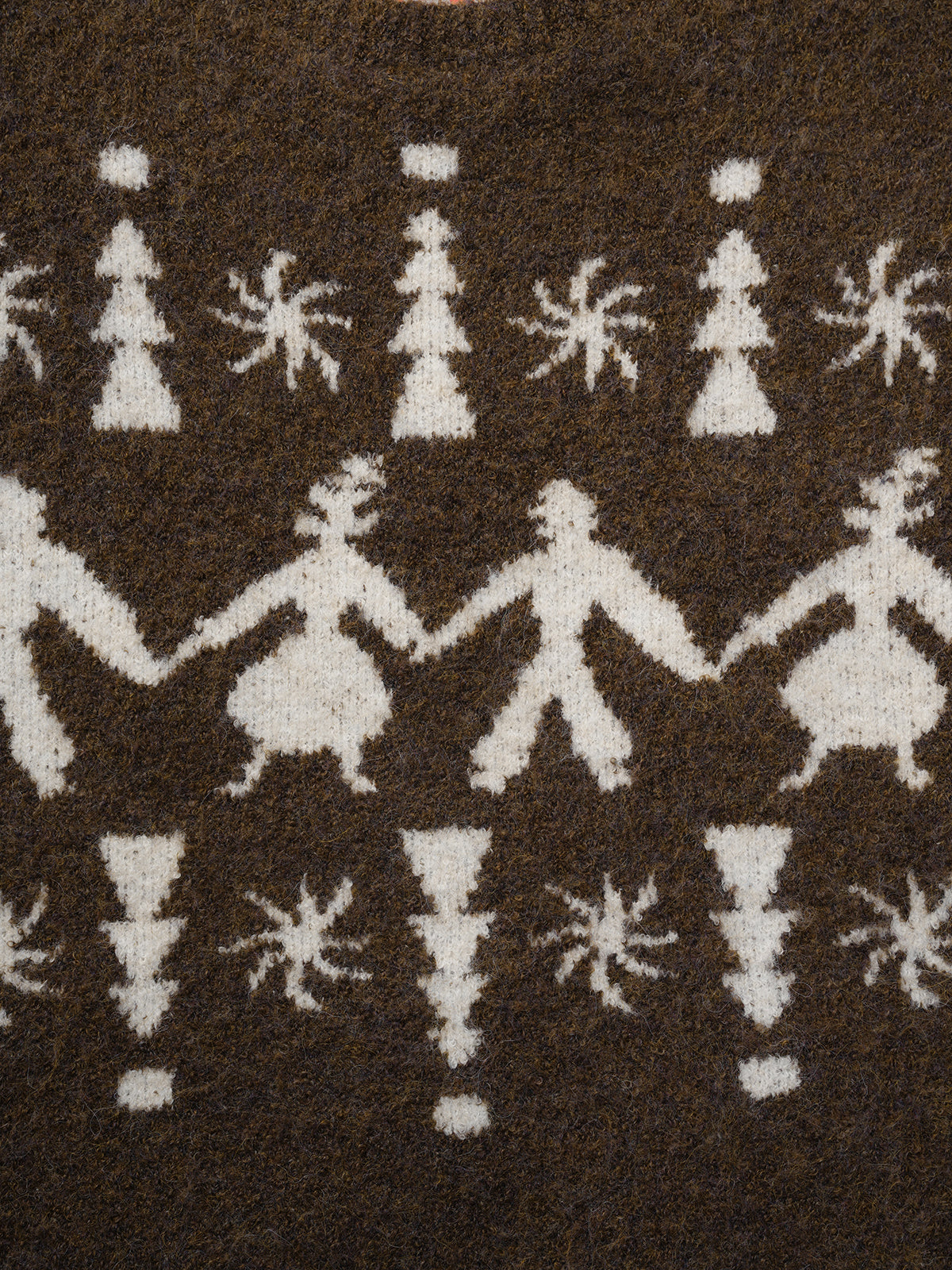 Snow Parade Sweater – Mocha Ivory