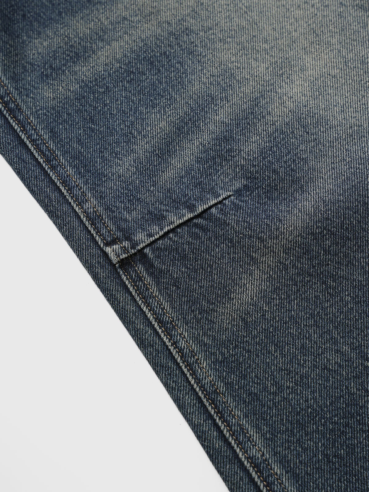Contour Stitch Denim Pants – Deep Indigo