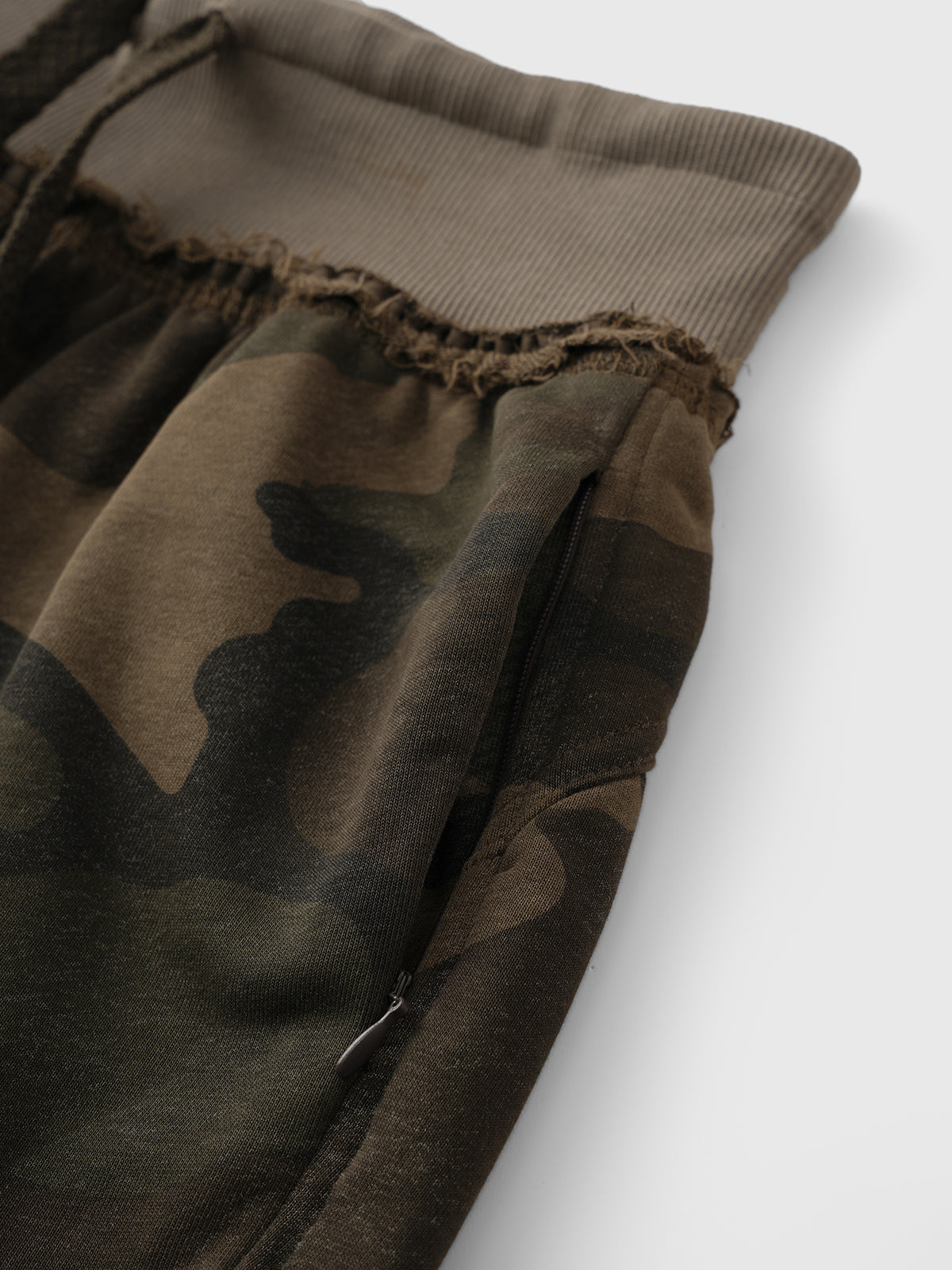 Ground Control Flared Pants – Camo Green