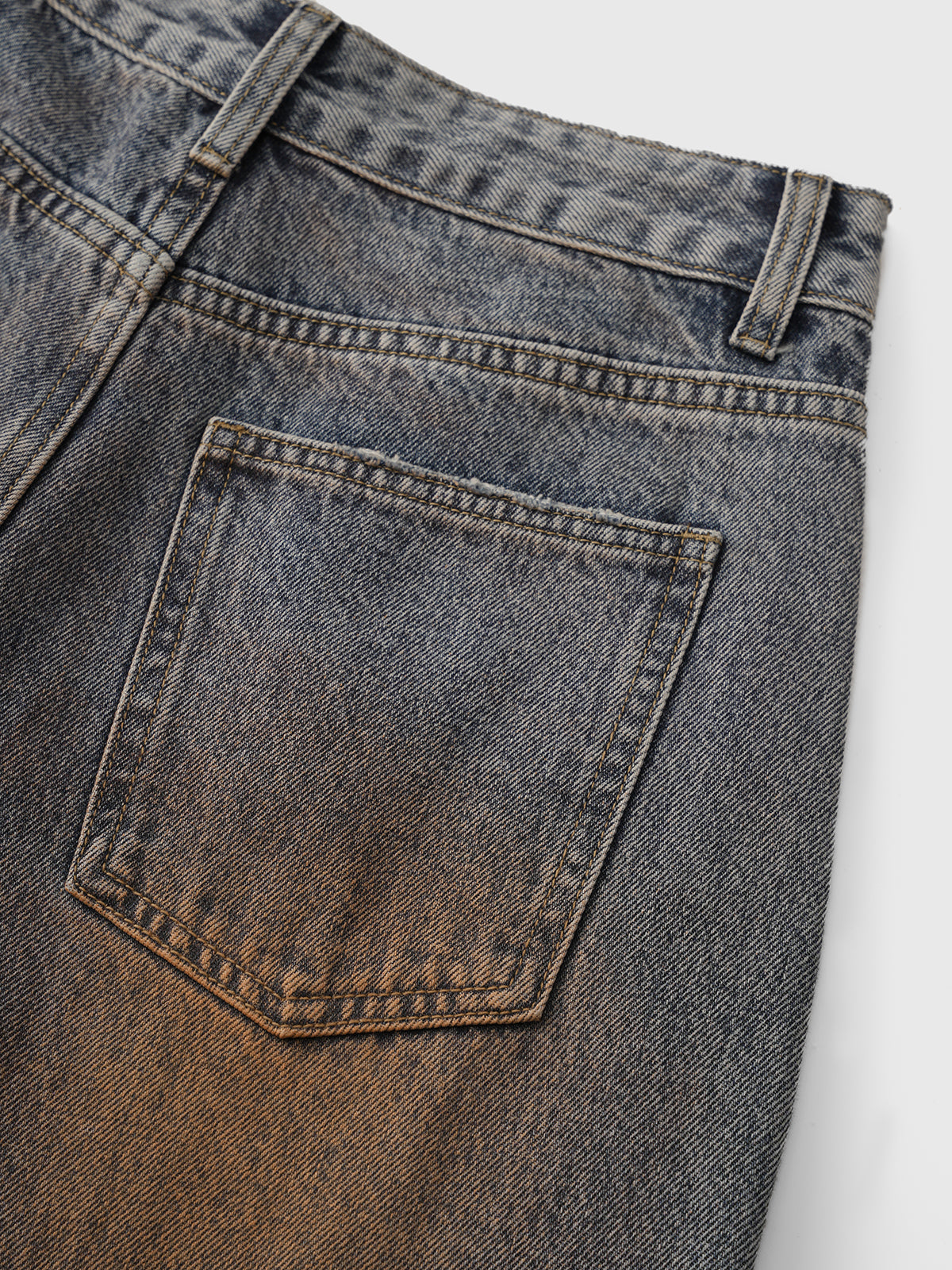 Dust Trail Straight Jeans – Vintage Blue