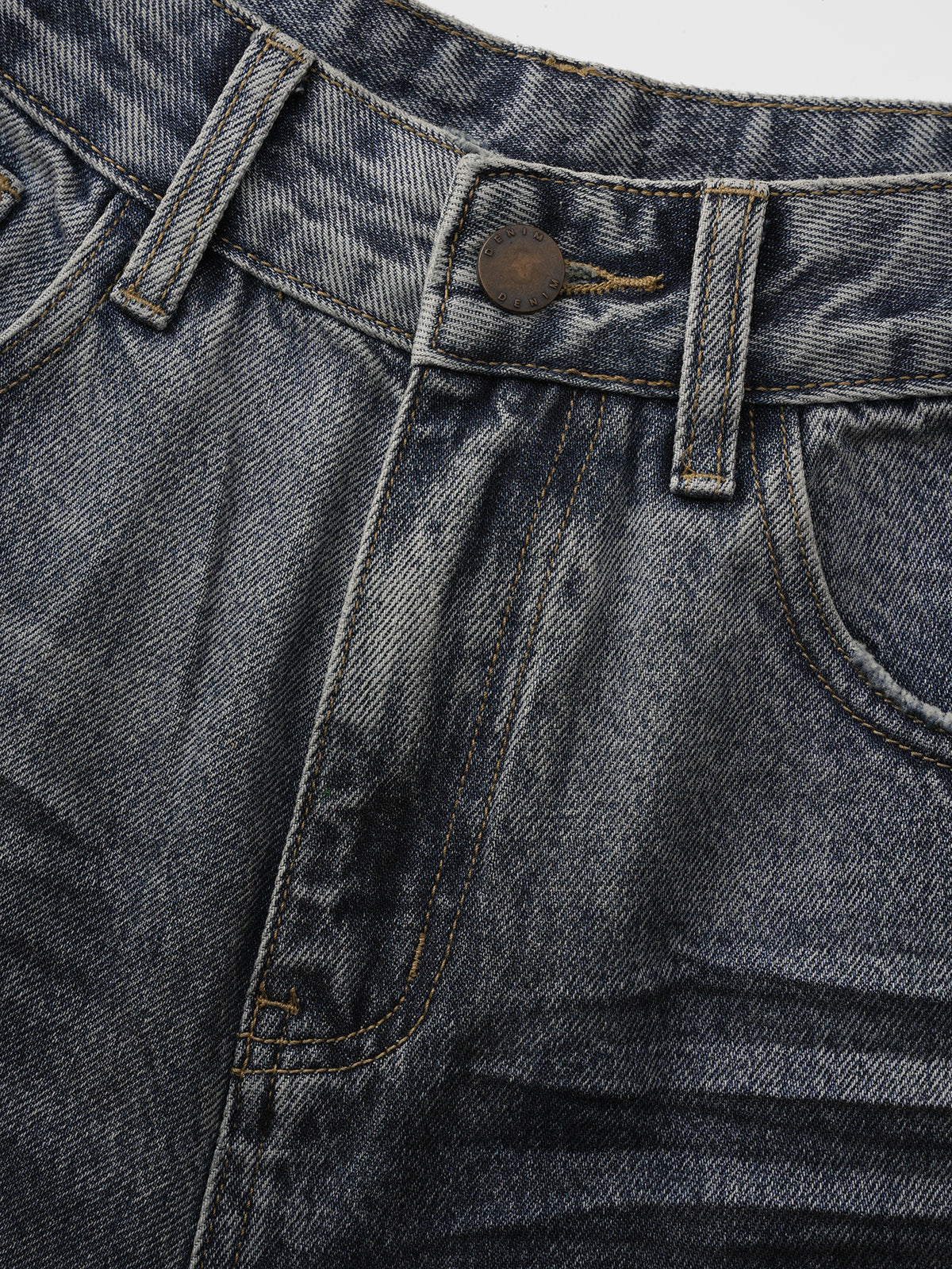 Dust Trail Straight Jeans – Vintage Blue