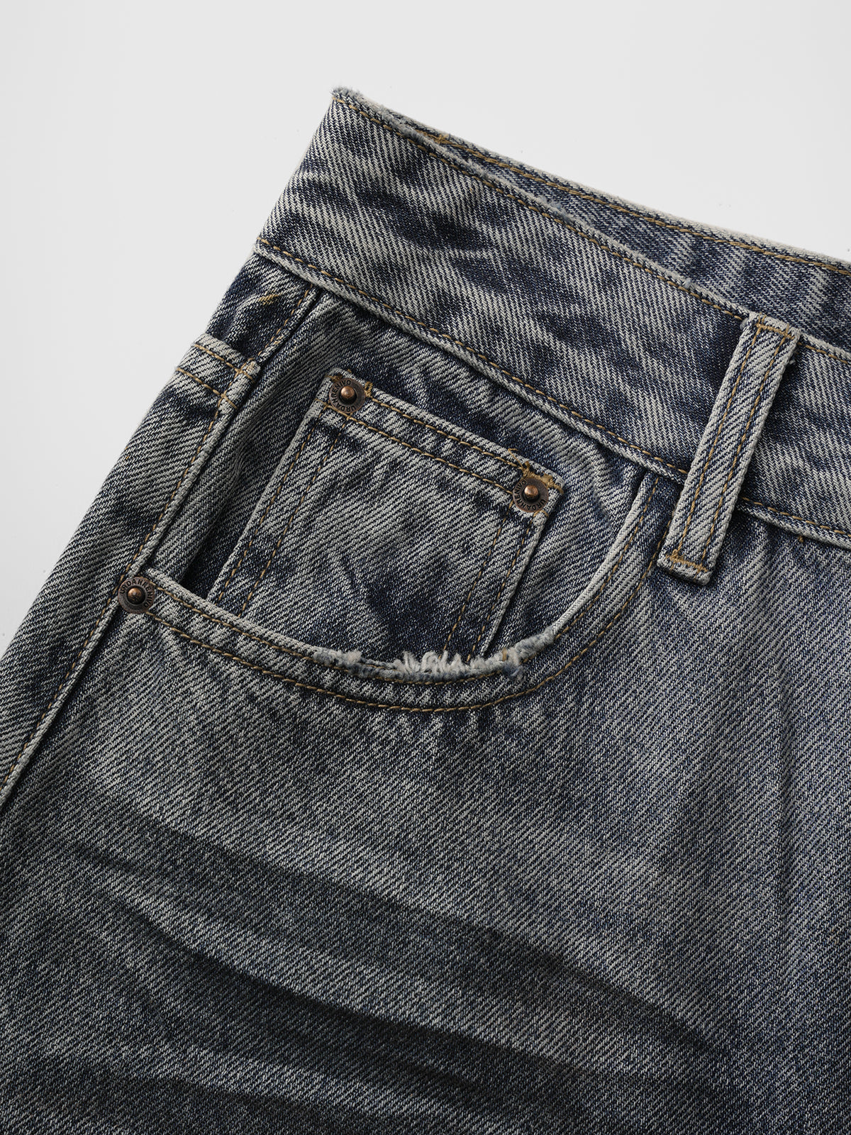 Dust Trail Straight Jeans – Vintage Blue