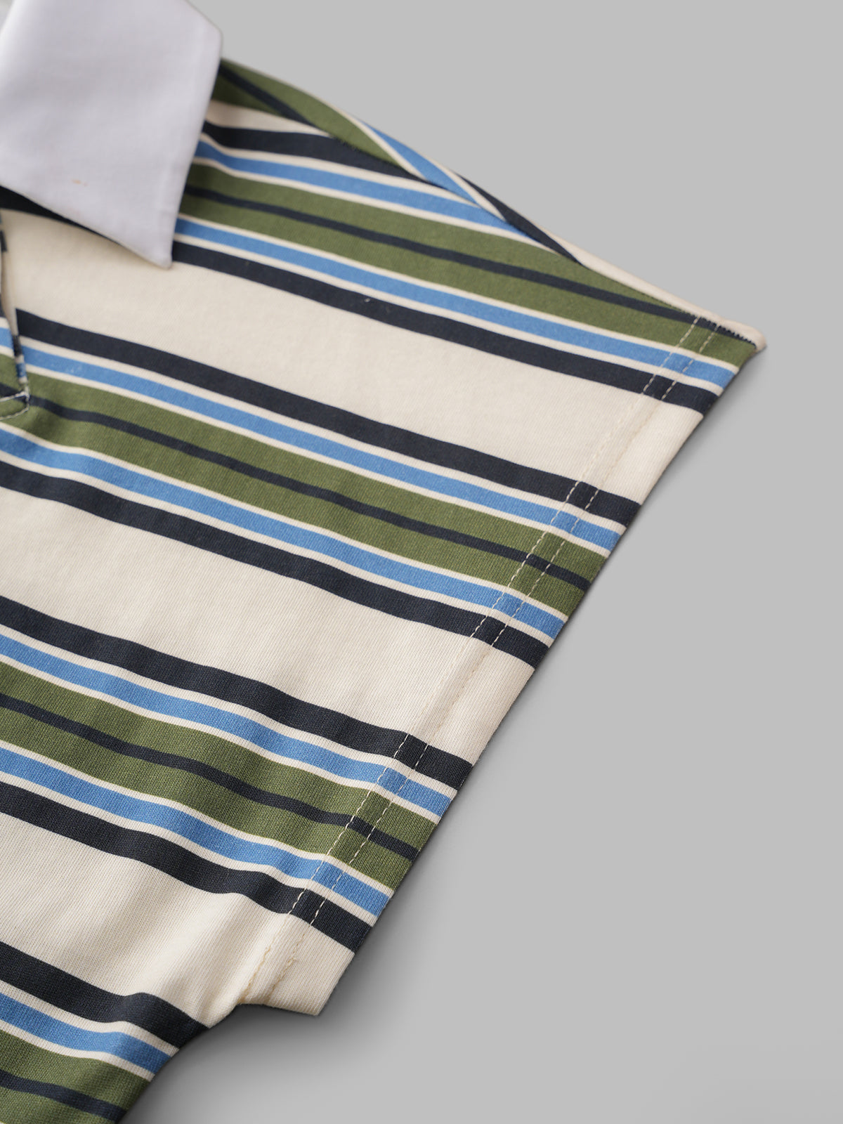 Quiet Parade Top – Cream Stripe