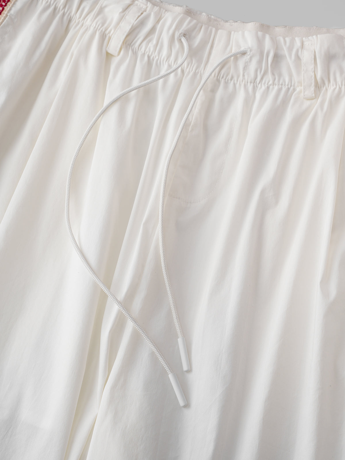 Clean Line Track Pants – Court White