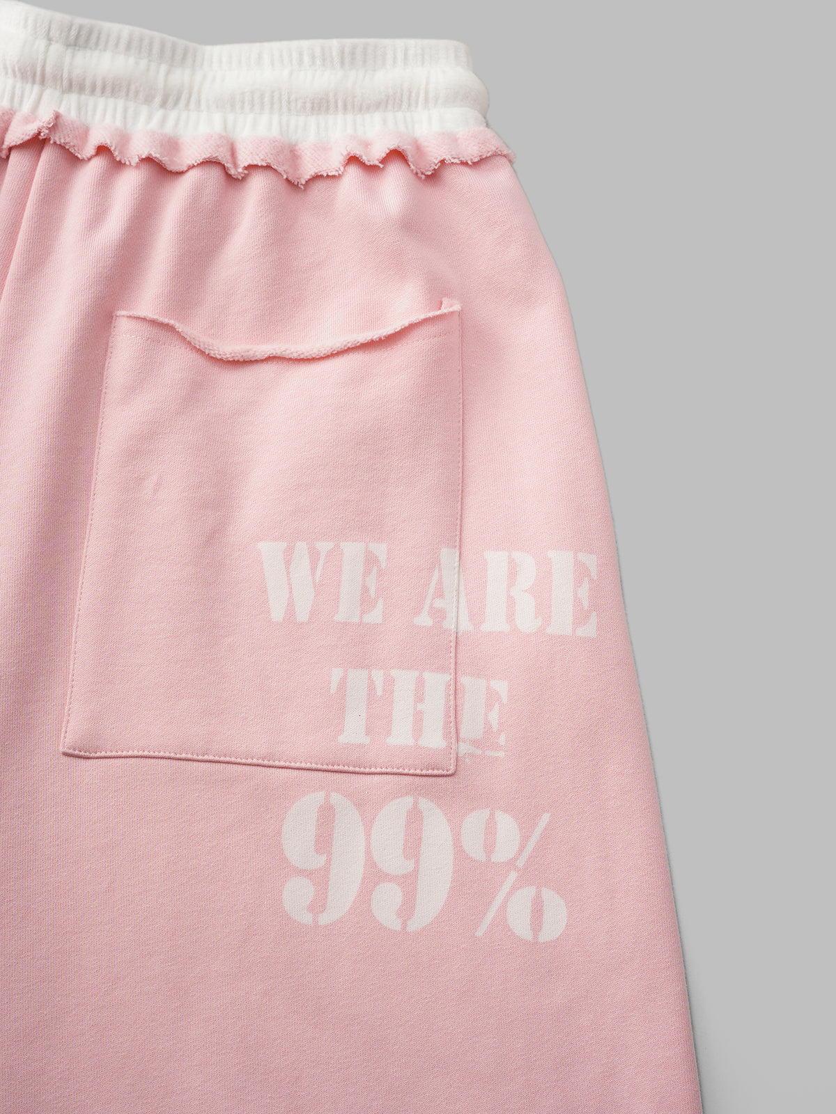 Ribbon Break Pants – Baby Pink