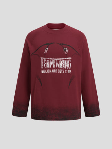 Lucky Loss Sweatshirt - Deep Burgundy