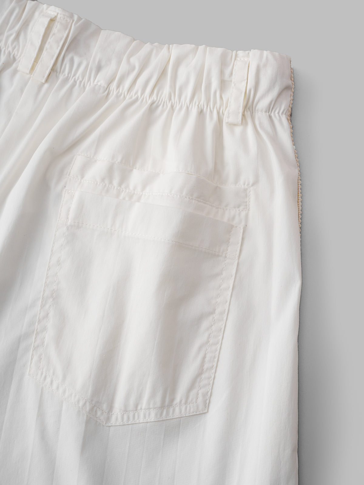Clean Line Track Pants – Court White