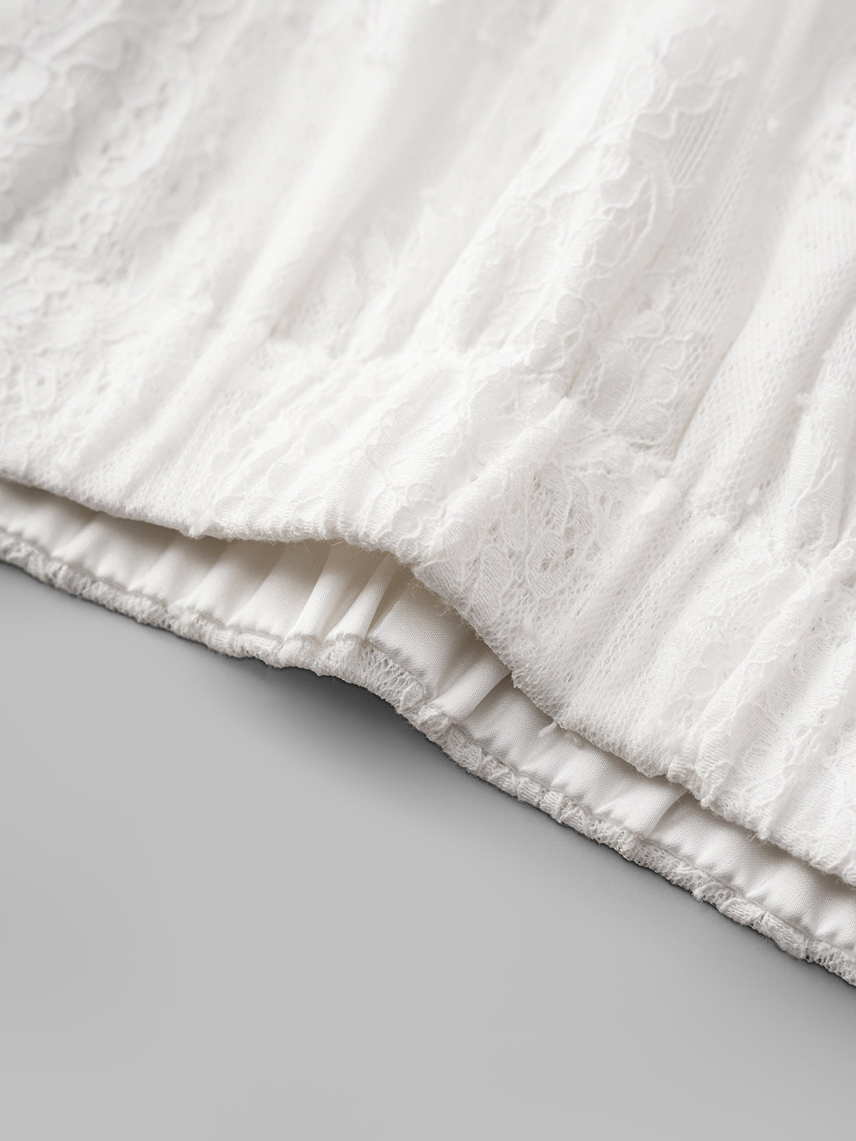 Broken Romance Lace Skirt – Ivory White
