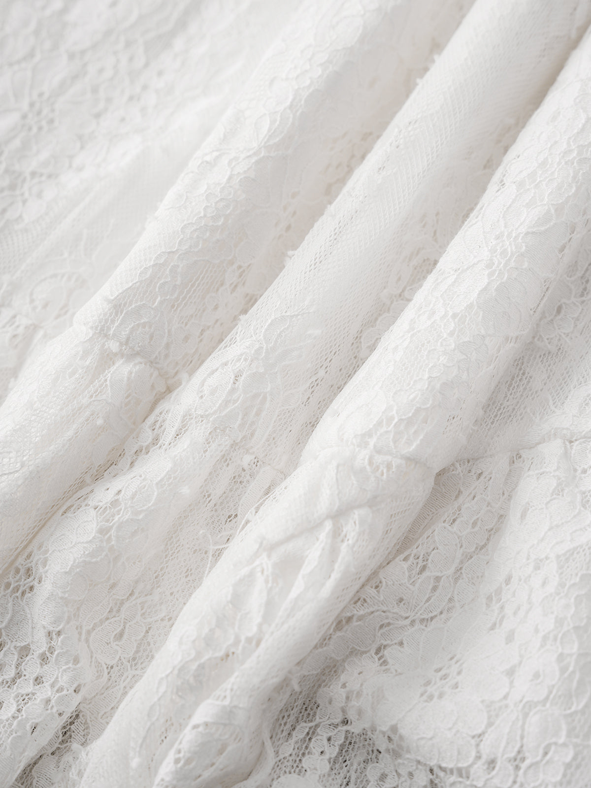 Broken Romance Lace Skirt – Ivory White