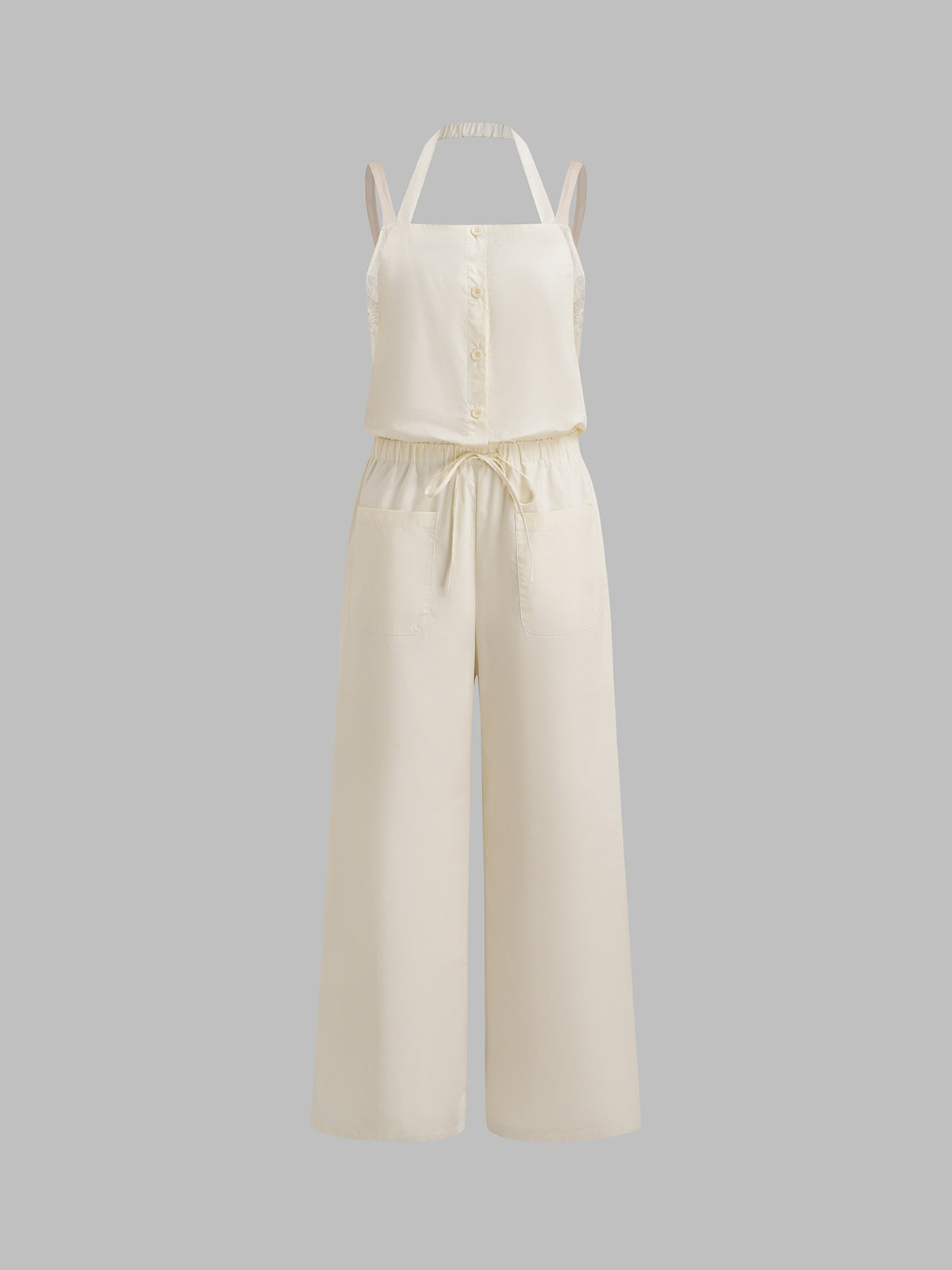 Honor Roll Overall Pants – Cream Ivory