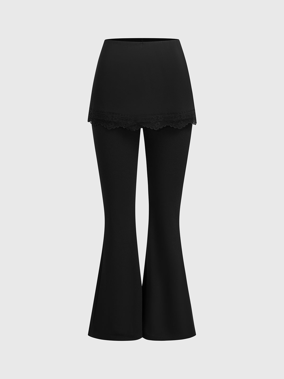 Swing Hem Flare Pants – Classic Black