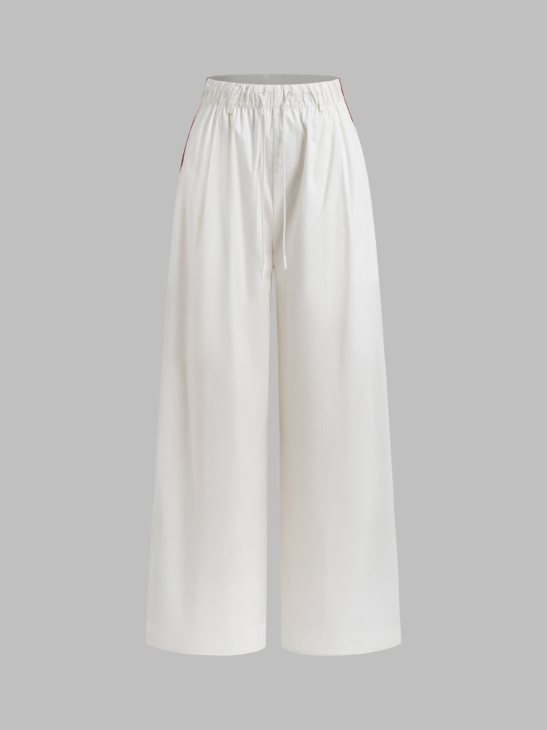 Clean Line Track Pants – Court White