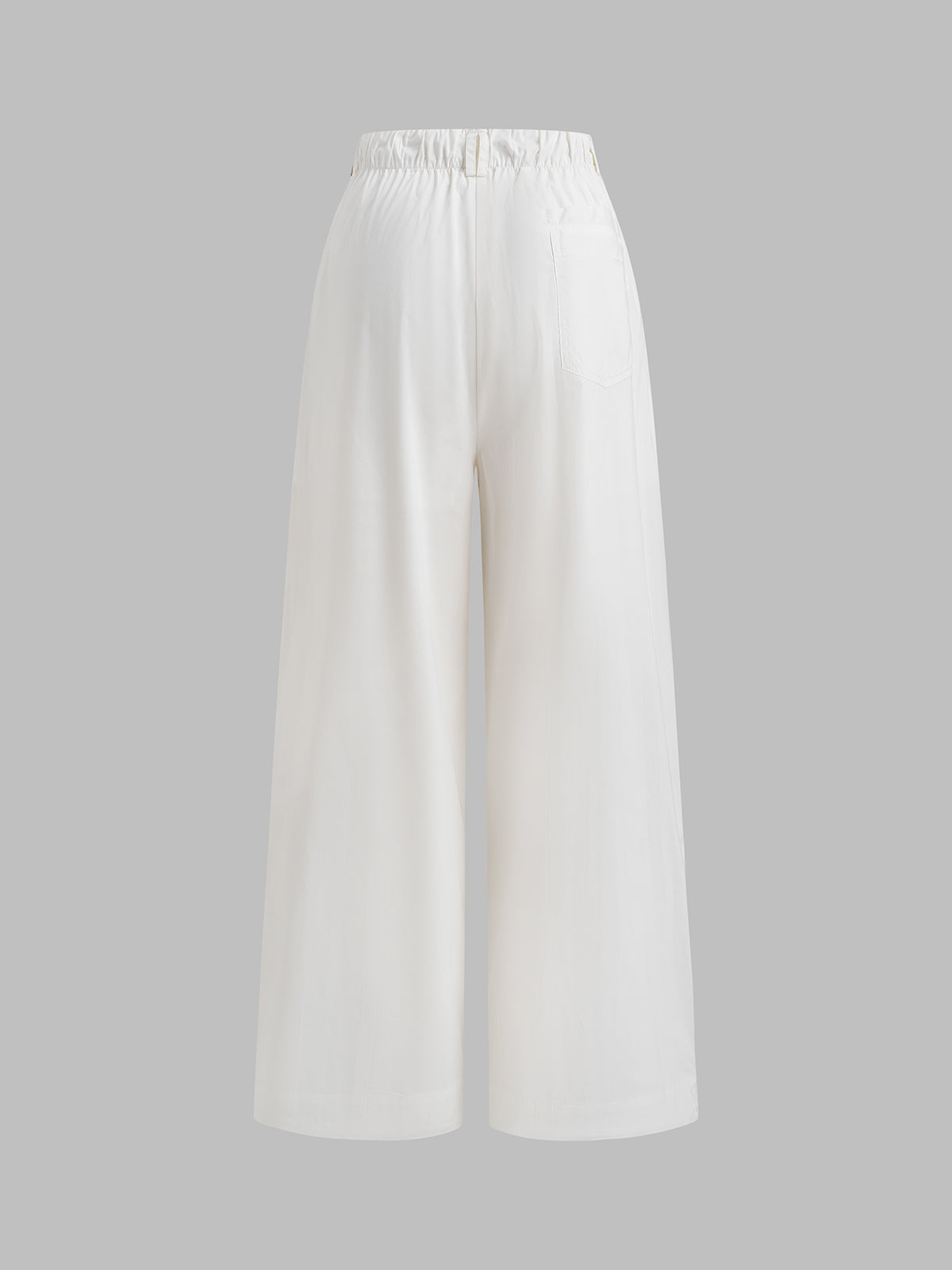 Clean Line Track Pants – Court White