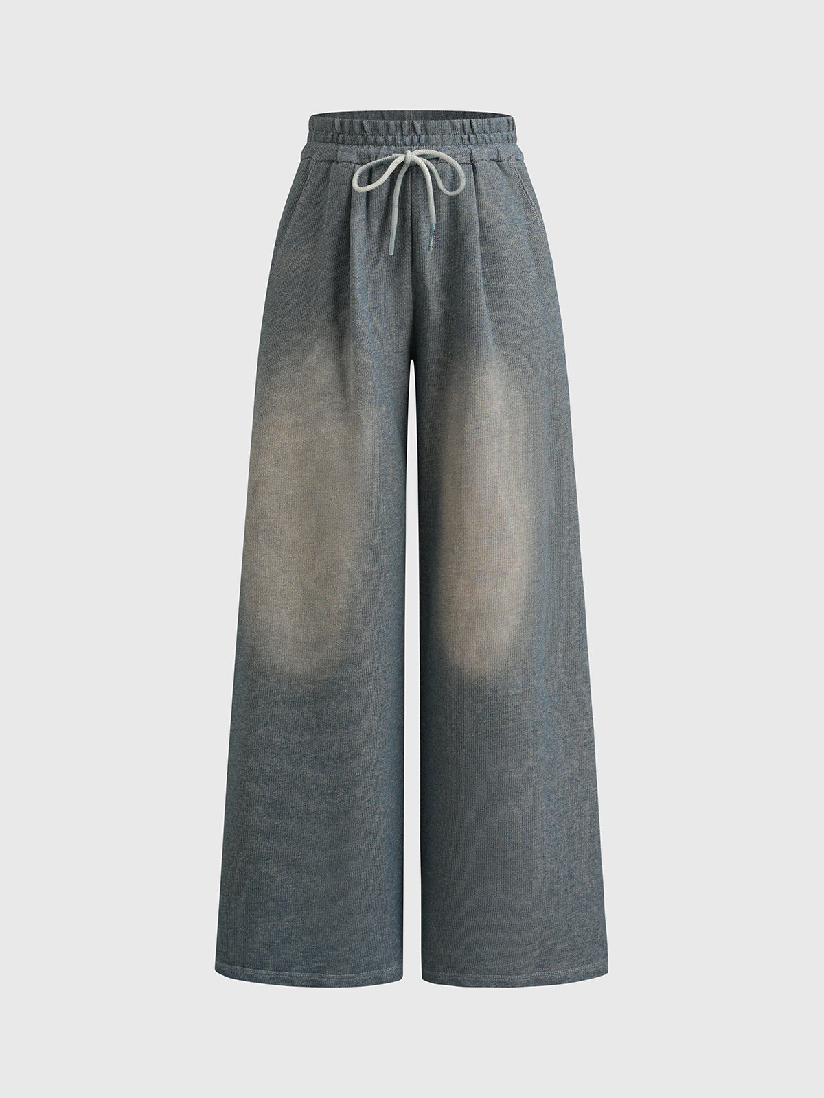 Dust Mark Straight Pants – Washed Blue