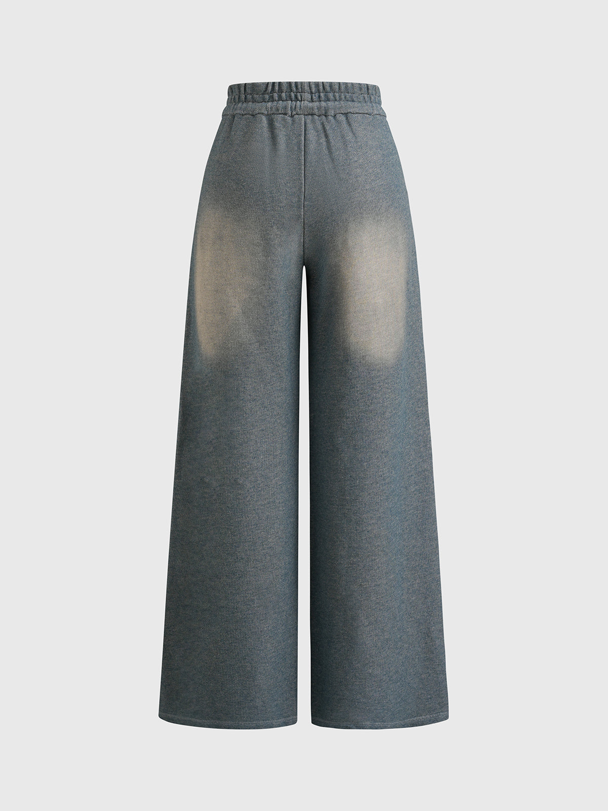 Dust Mark Straight Pants – Washed Blue