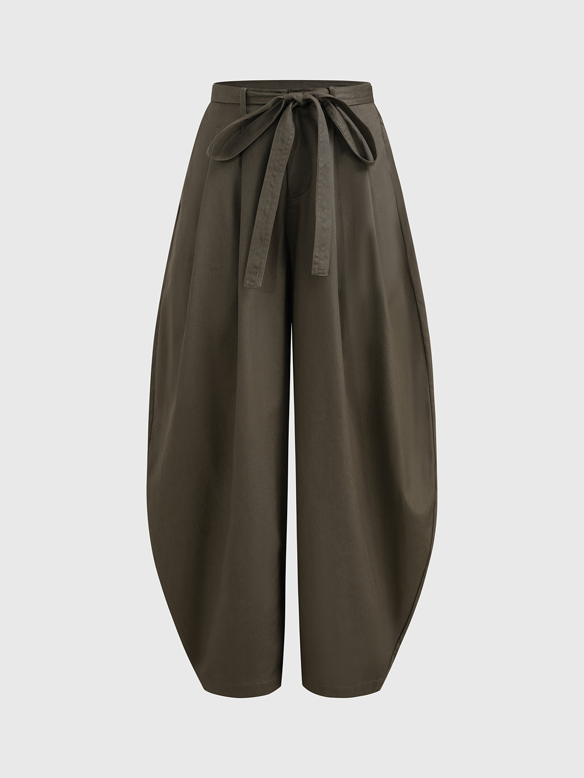 Off-Track Barrel Pants - Forest Green