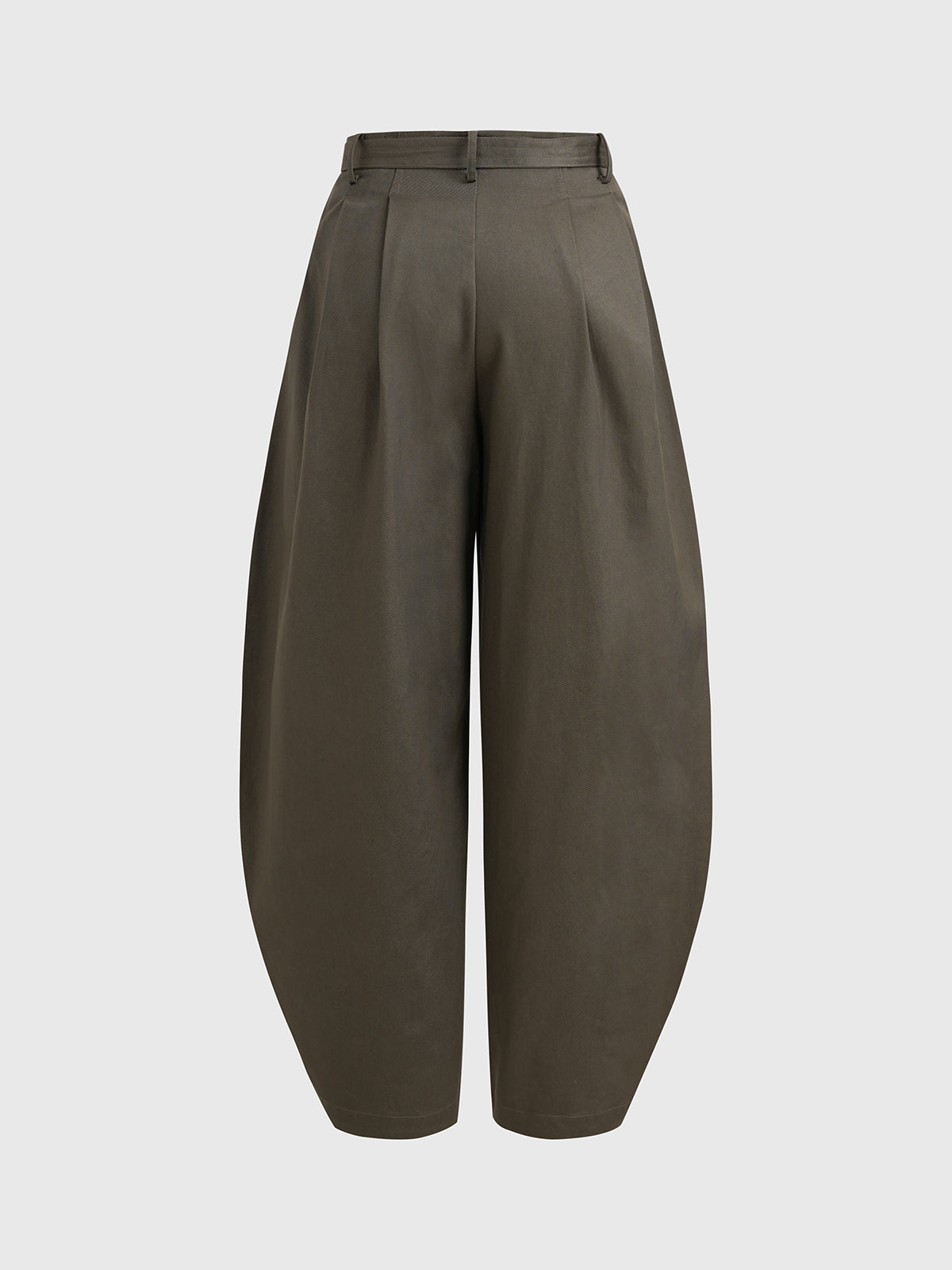 Off-Track Barrel Pants - Forest Green