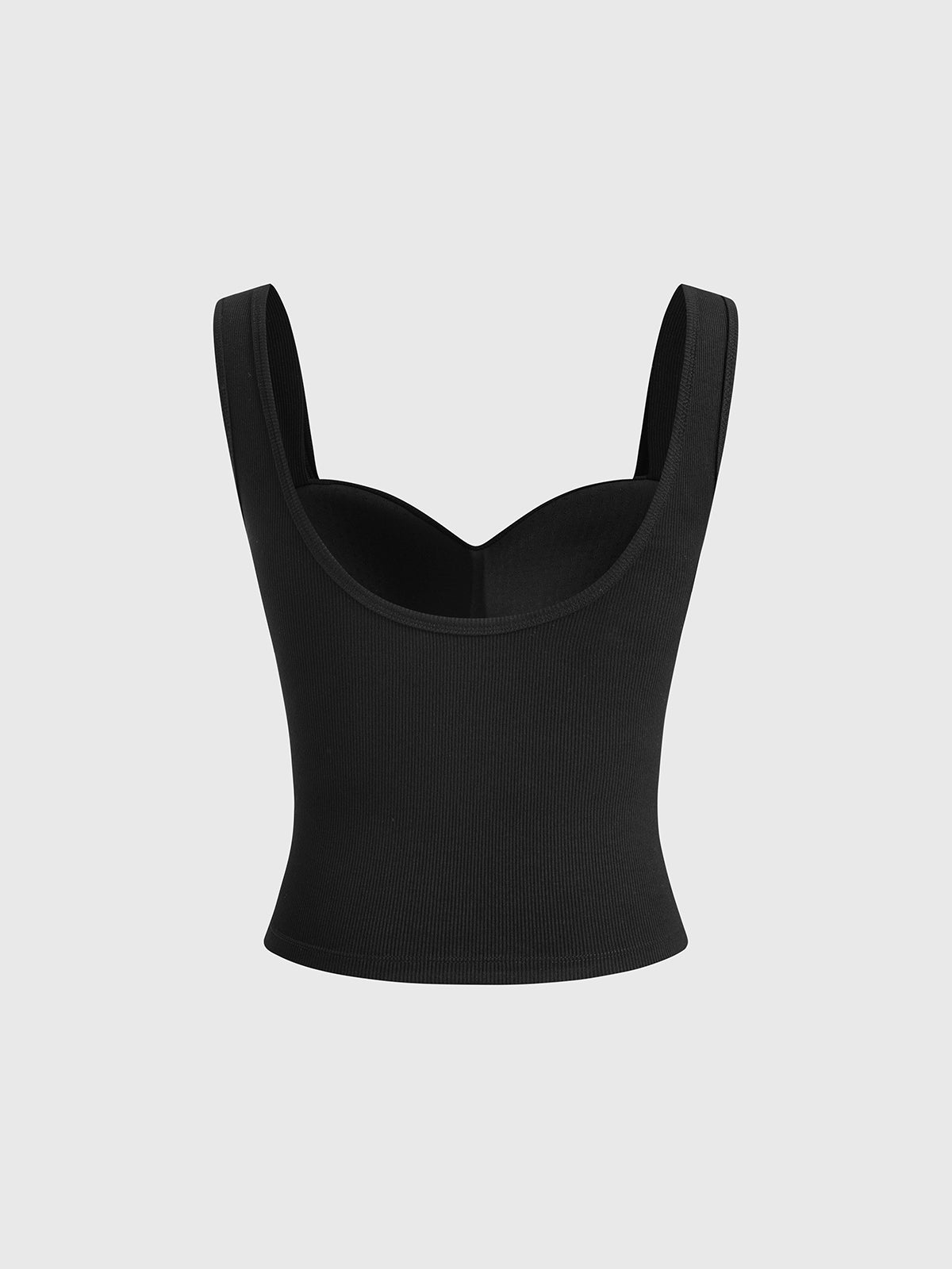 Ballet Lecture Fitted Top – Jet Black