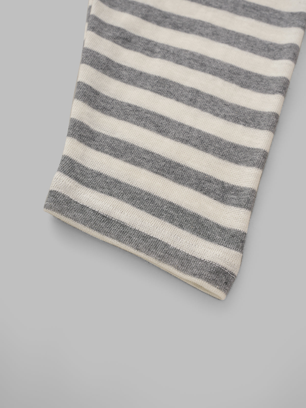 Line Break Stripe Hoodie – Ink White