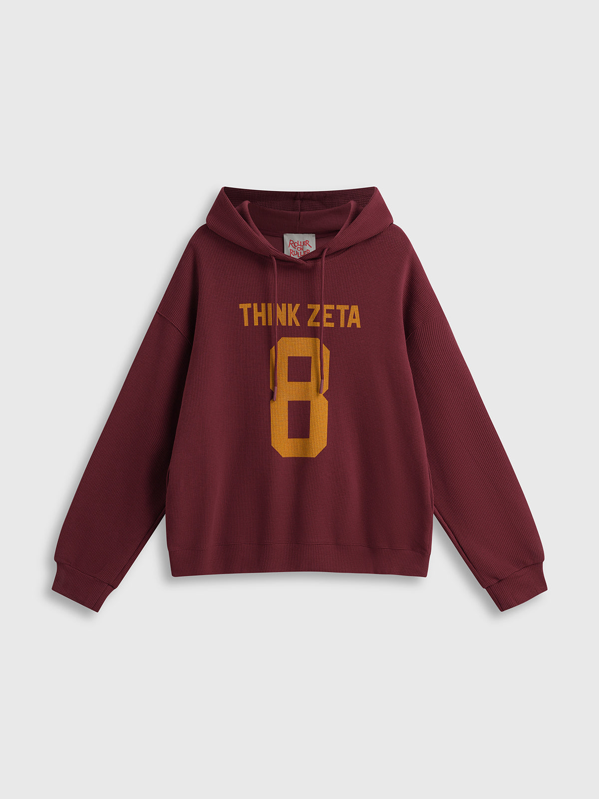 Think 8 Hoodie – Wine Yellow
