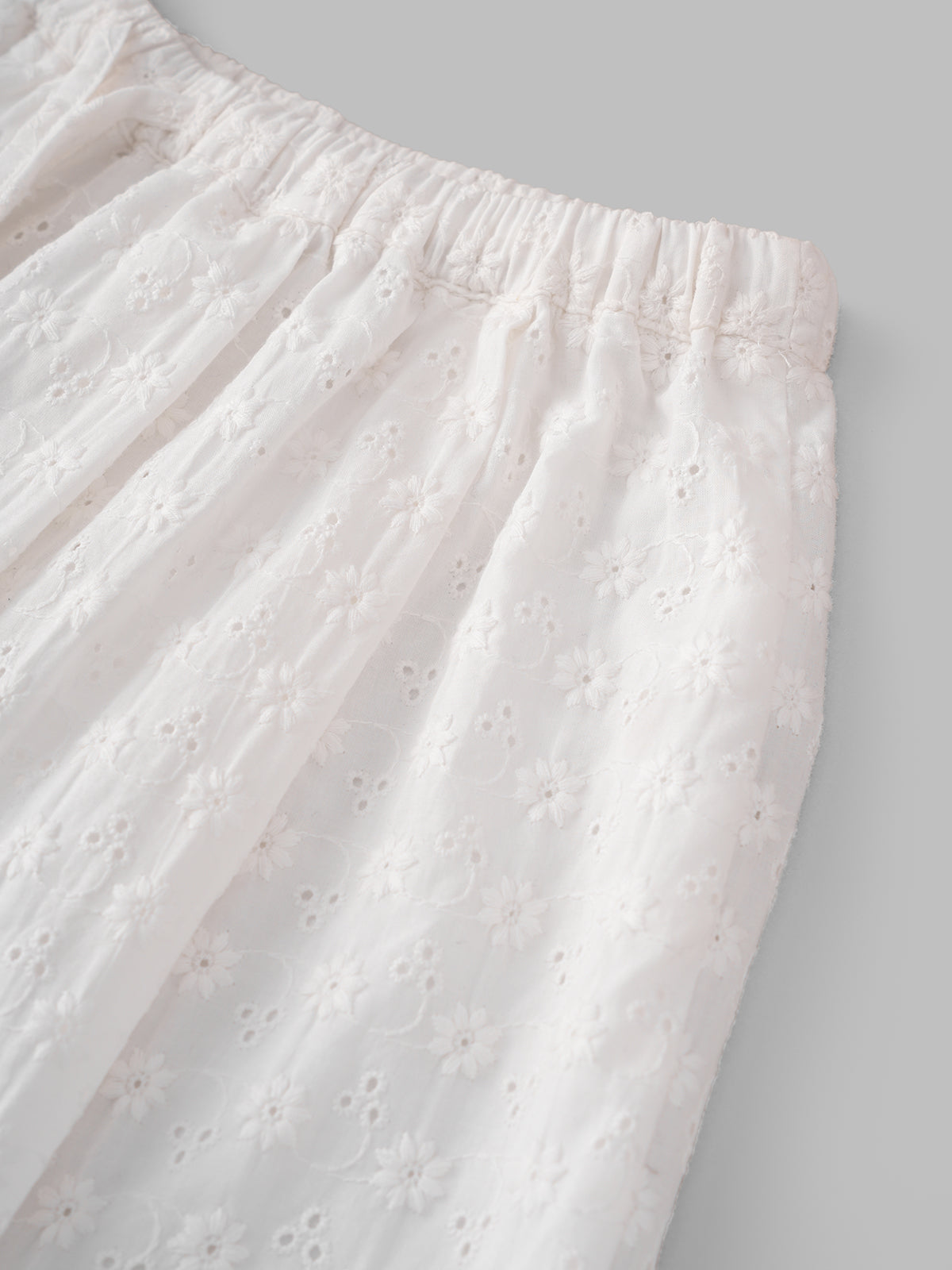 Cloud Cage Lantern Pants – Ivory White
