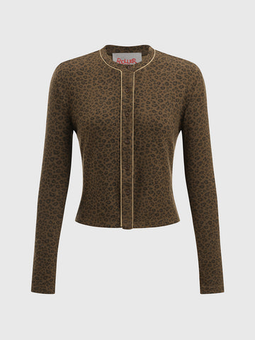 Choco Mood Cardigan – Cocoa Dot