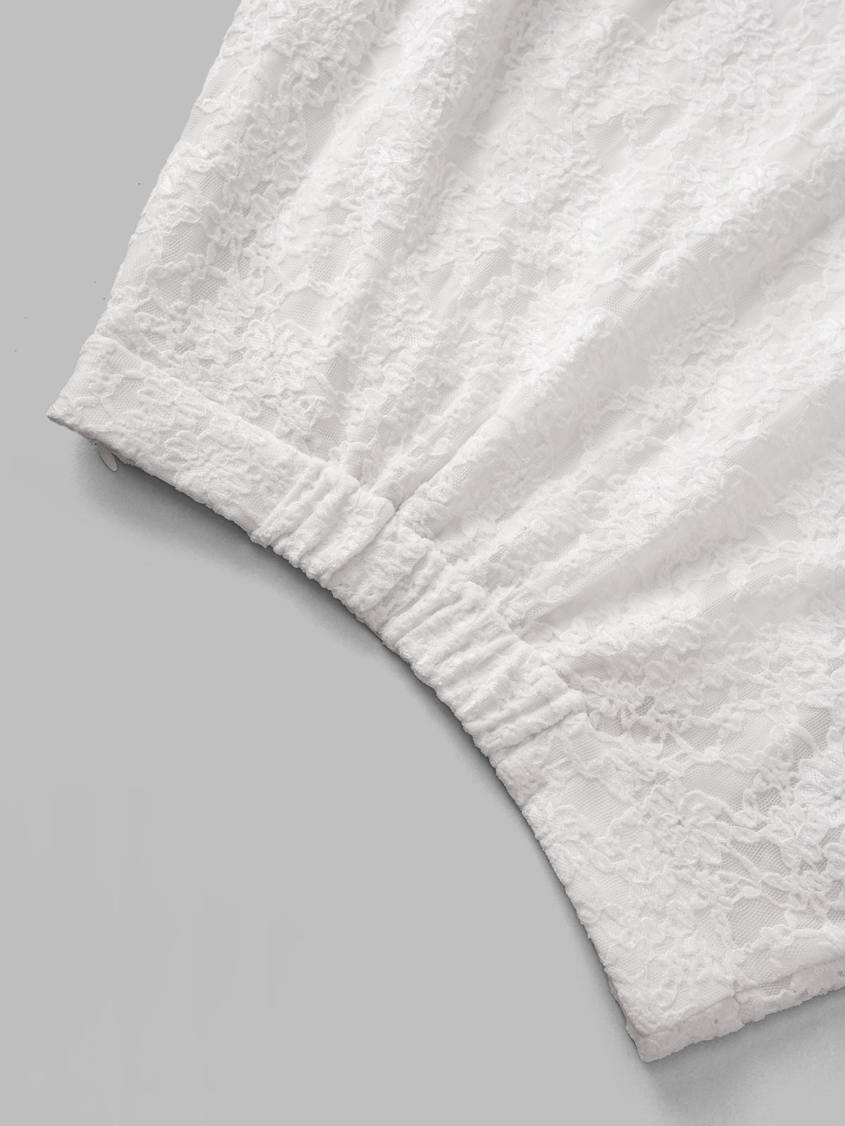 Uneven Promise Lace Skirt – Ivory White
