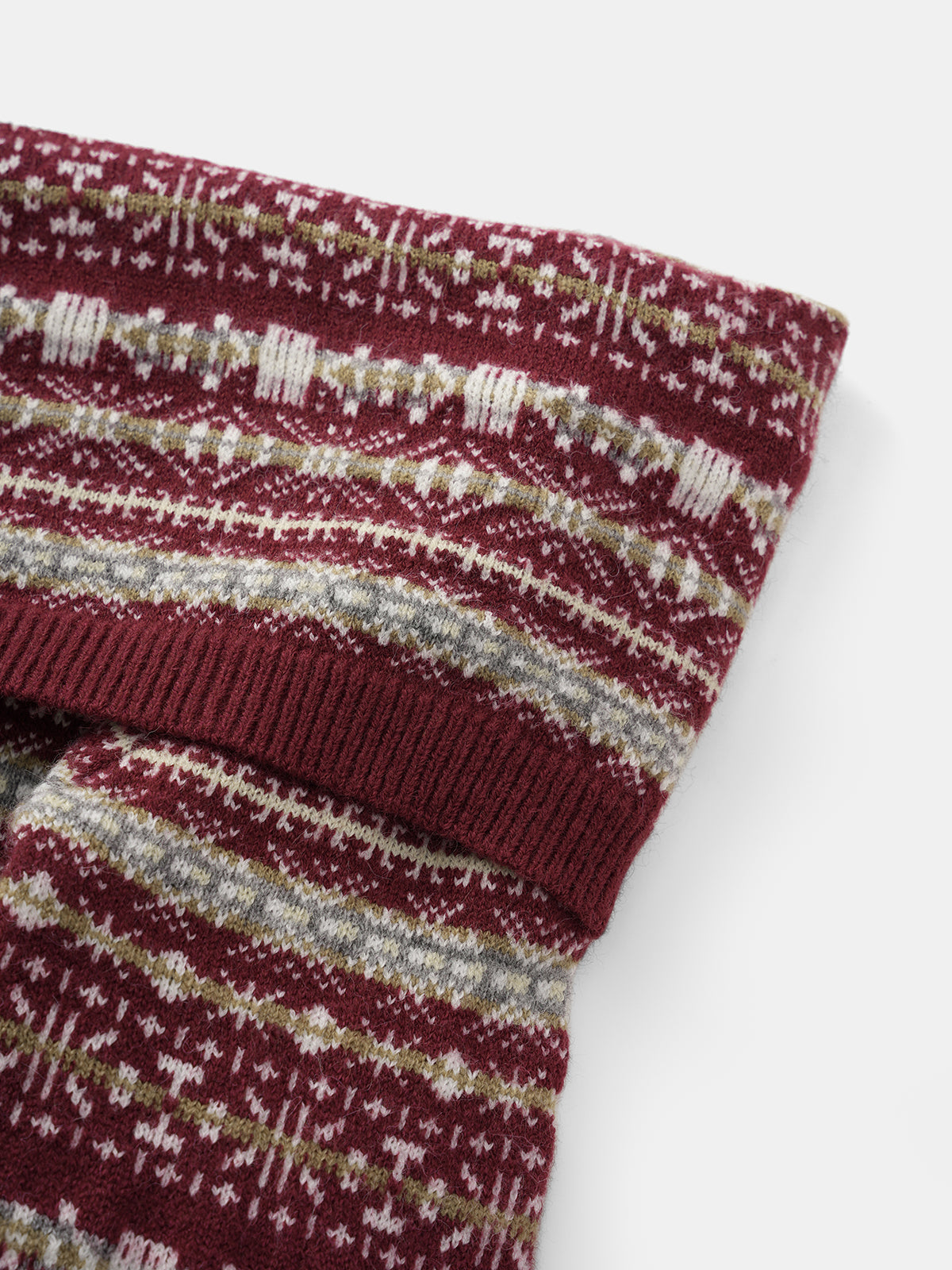 Aftertaste Knit Top – Wine Stripe