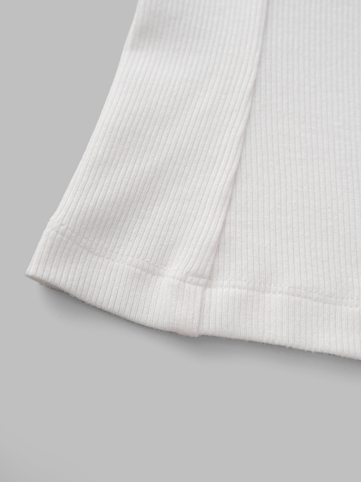 Ballet Lecture Fitted Top – Ivory White