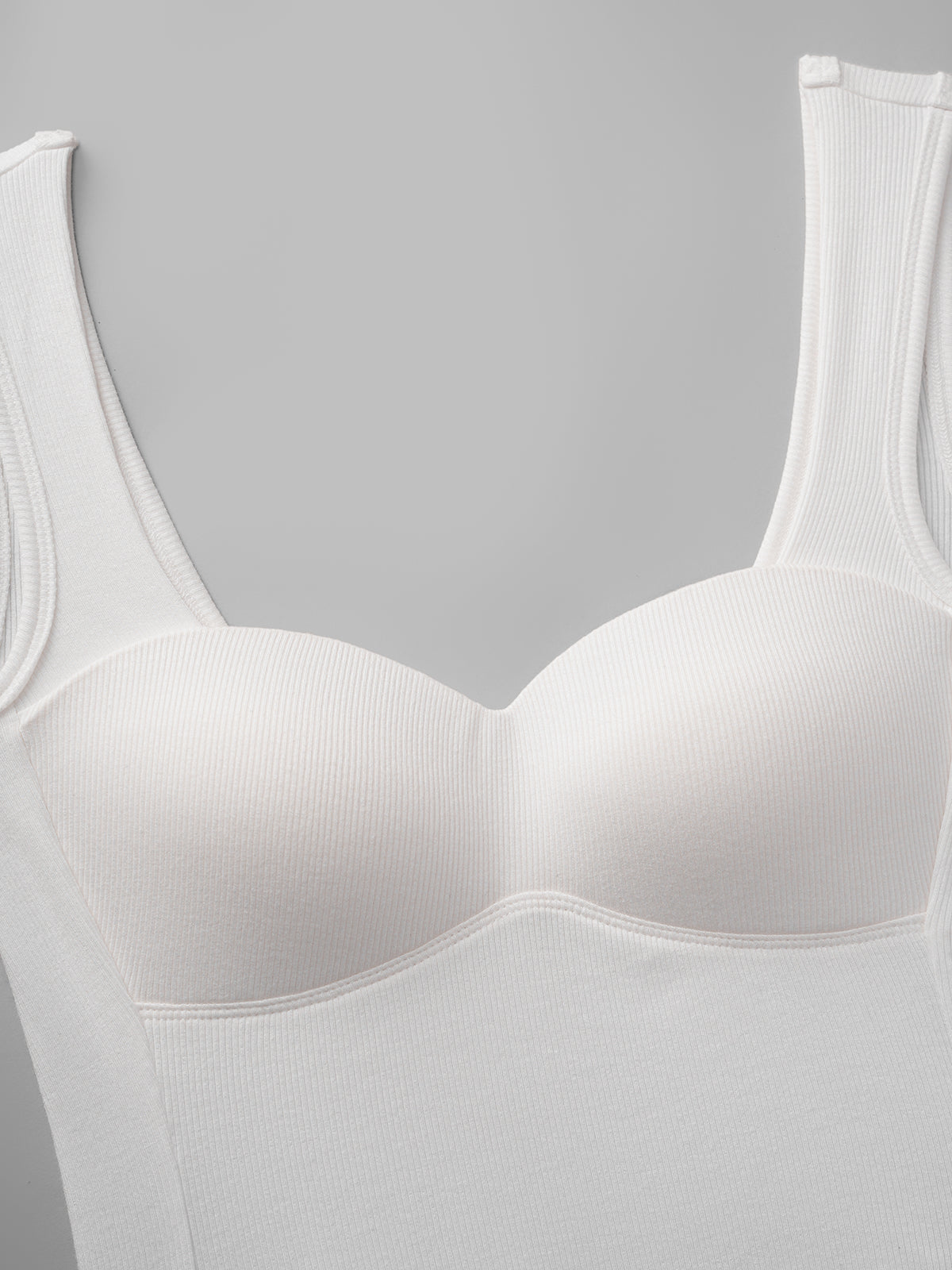 Ballet Lecture Fitted Top – Ivory White
