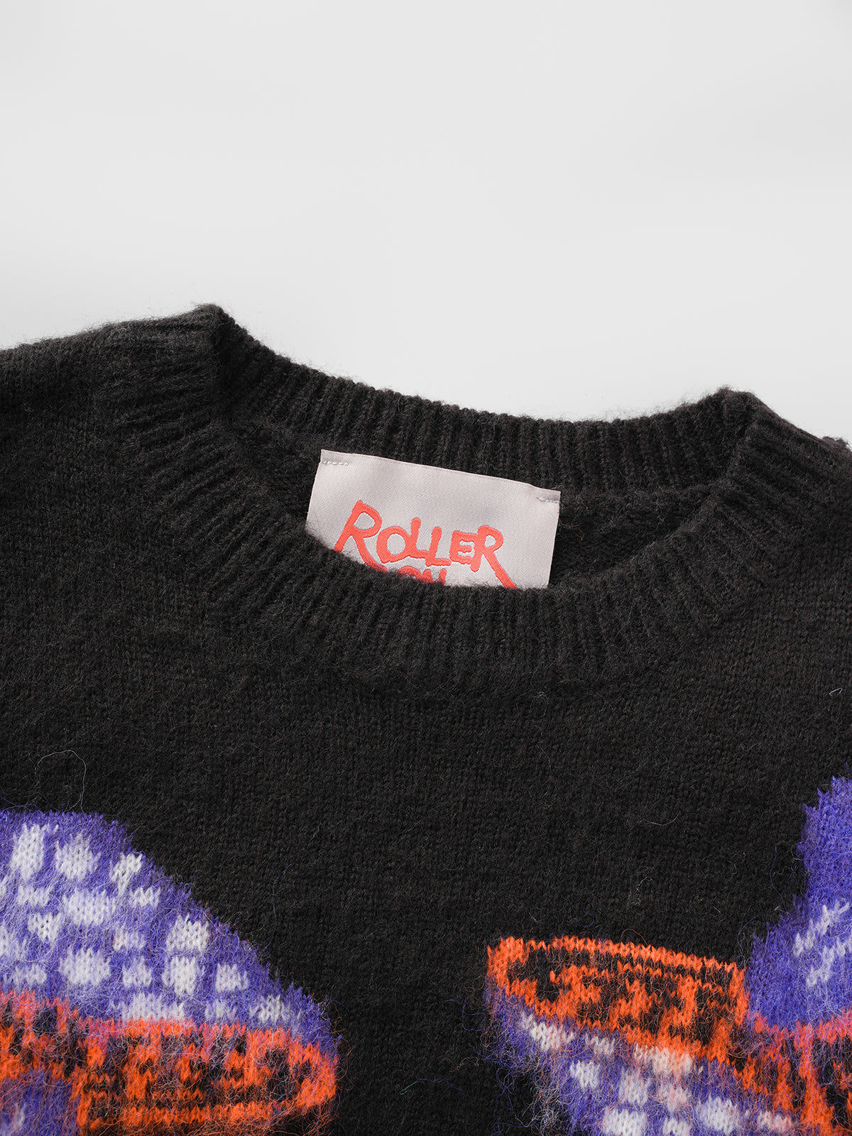 Midnight Snack Sweater – Black Multi