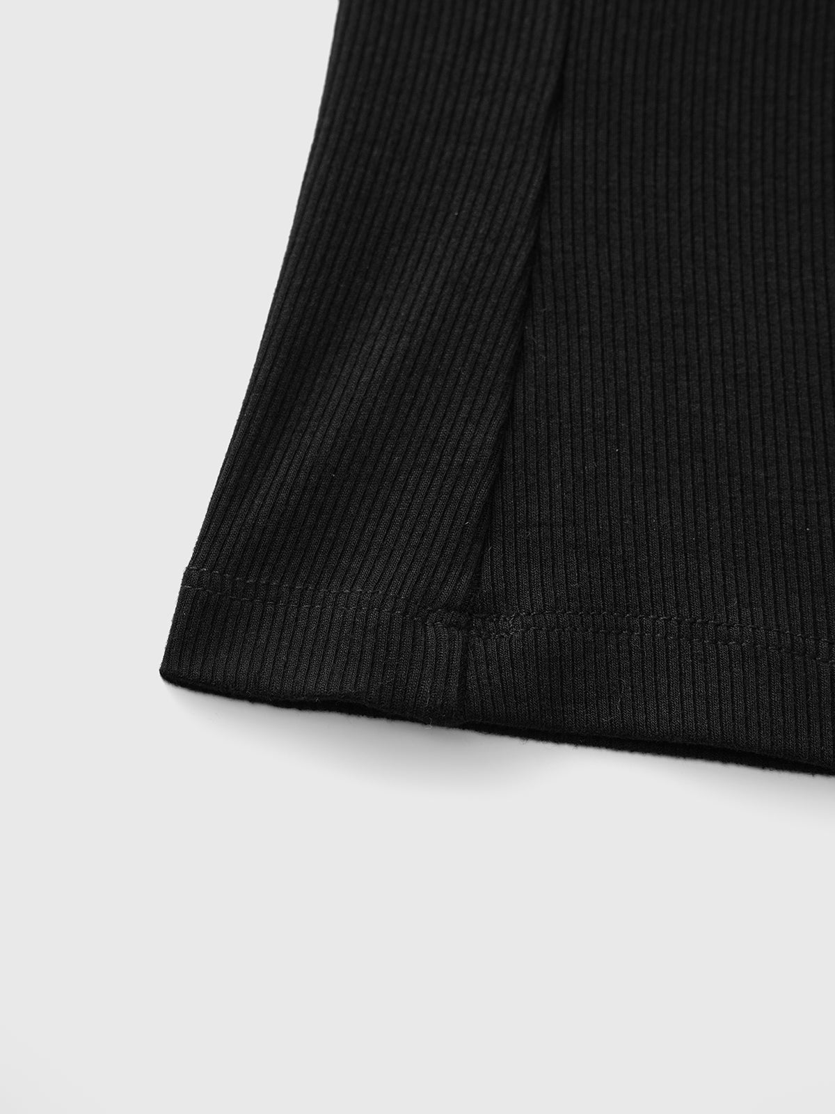 Ballet Lecture Fitted Top – Jet Black