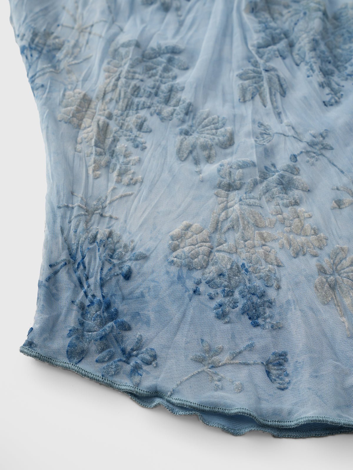 Faded Garden Mini Tee – Ice Blue
