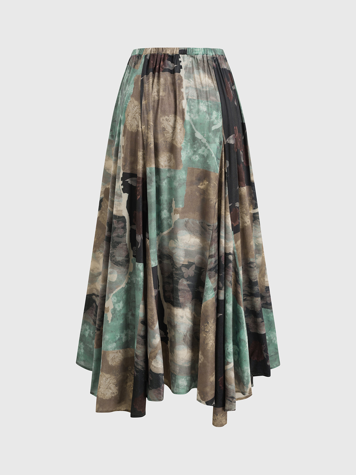 Soft Memory Skirt – Olive Mist