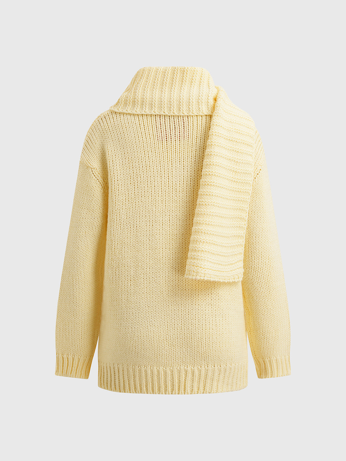 Warm Orbit Knit Sweater – Cream Butter